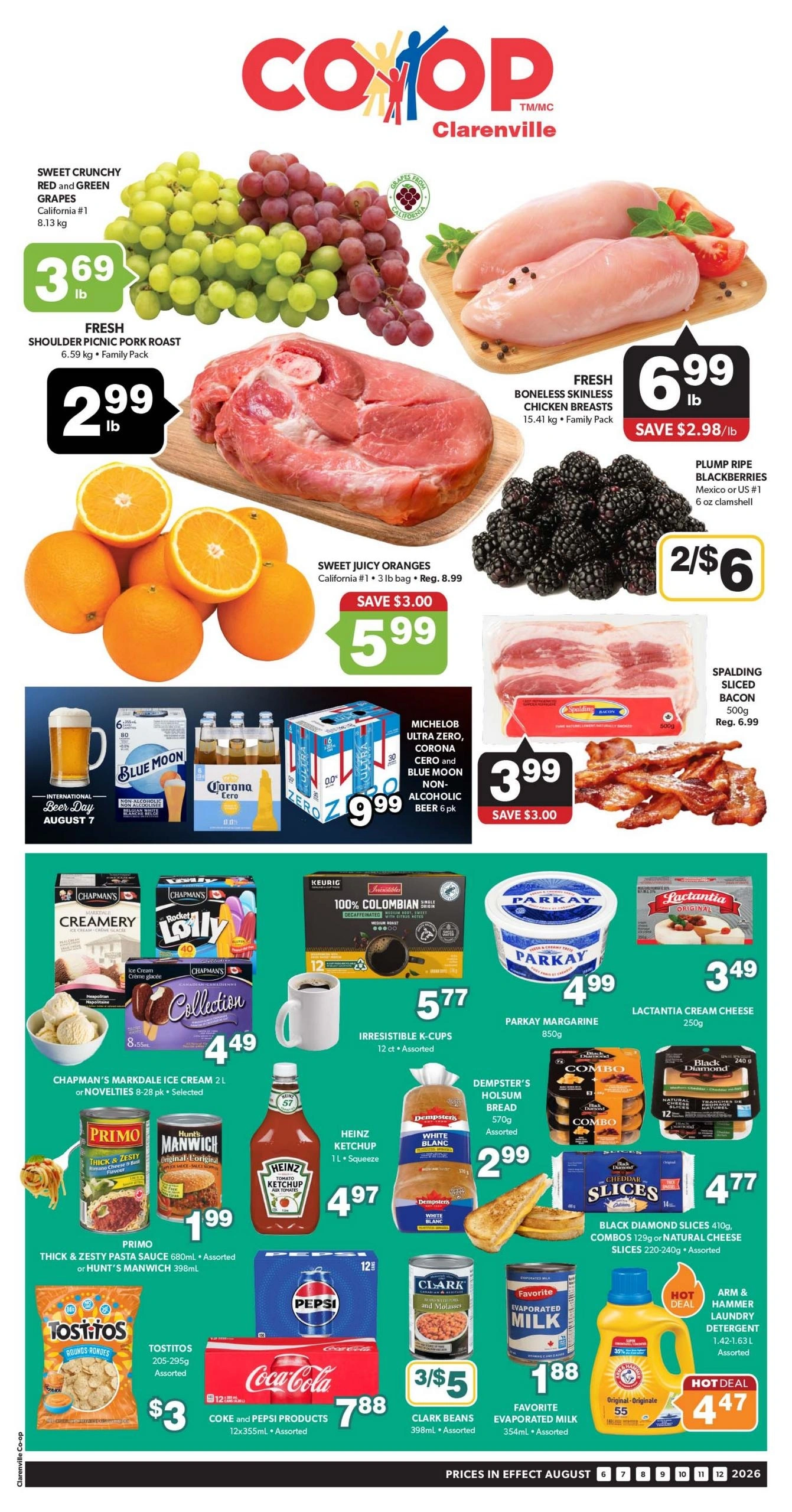 Clarenville Co-op flyer page 1