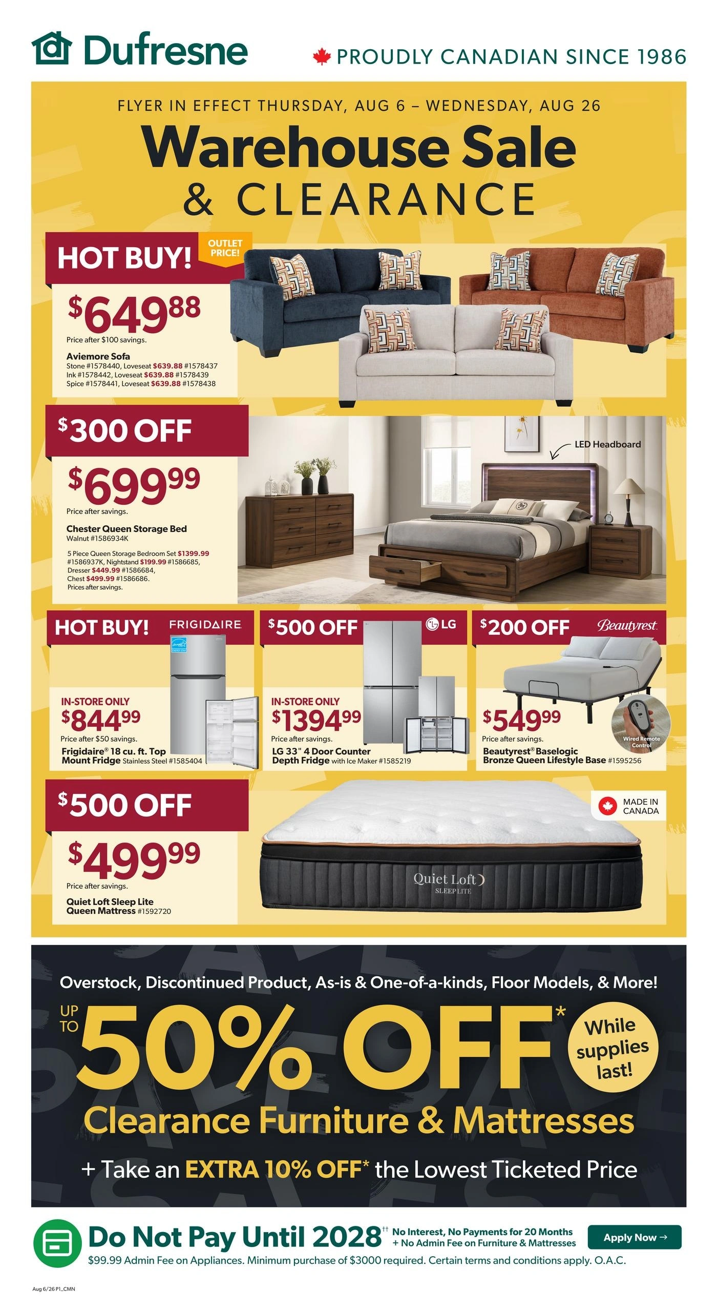 Dufresne flyer page 1