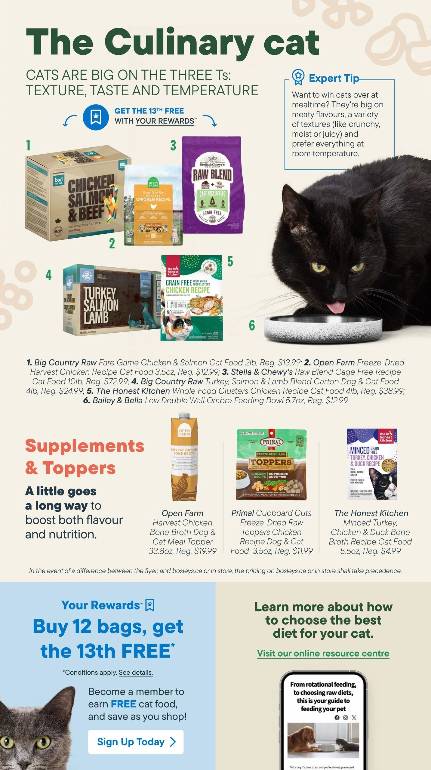 Bosley's flyer page 12