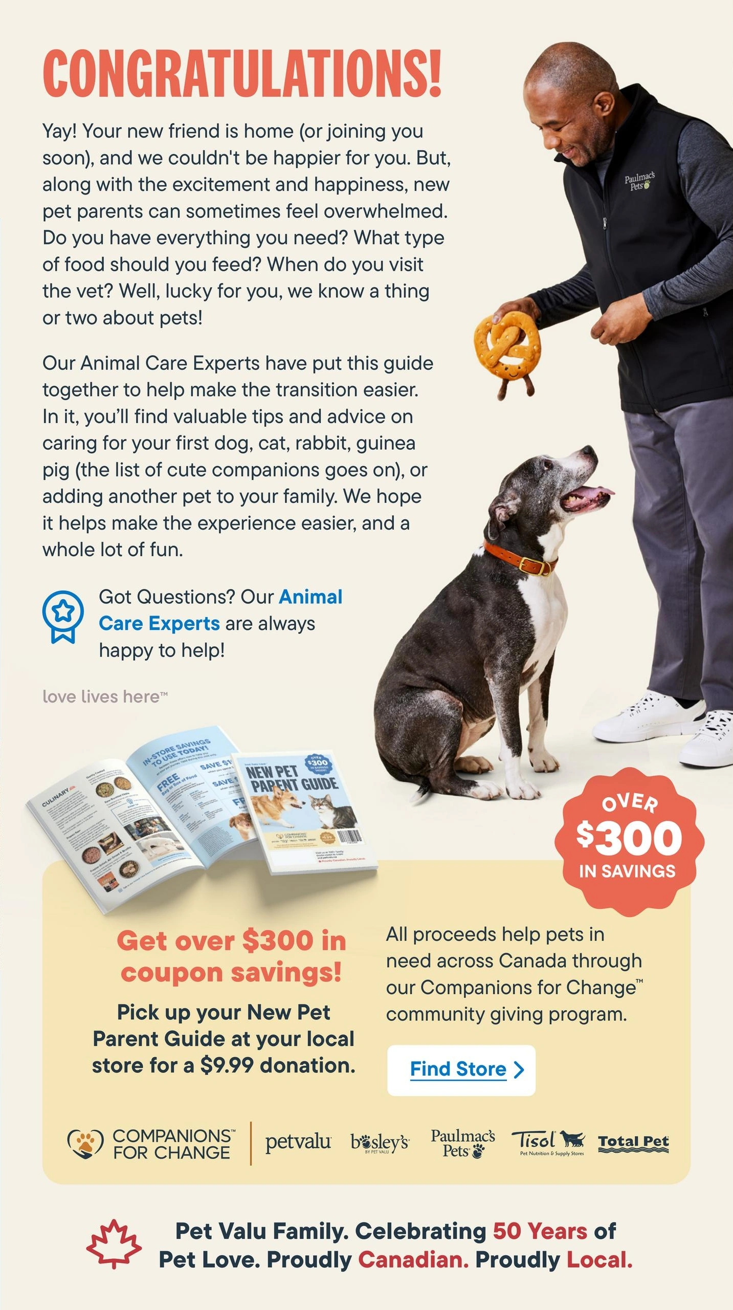 Paulmac's Pets flyer page 2