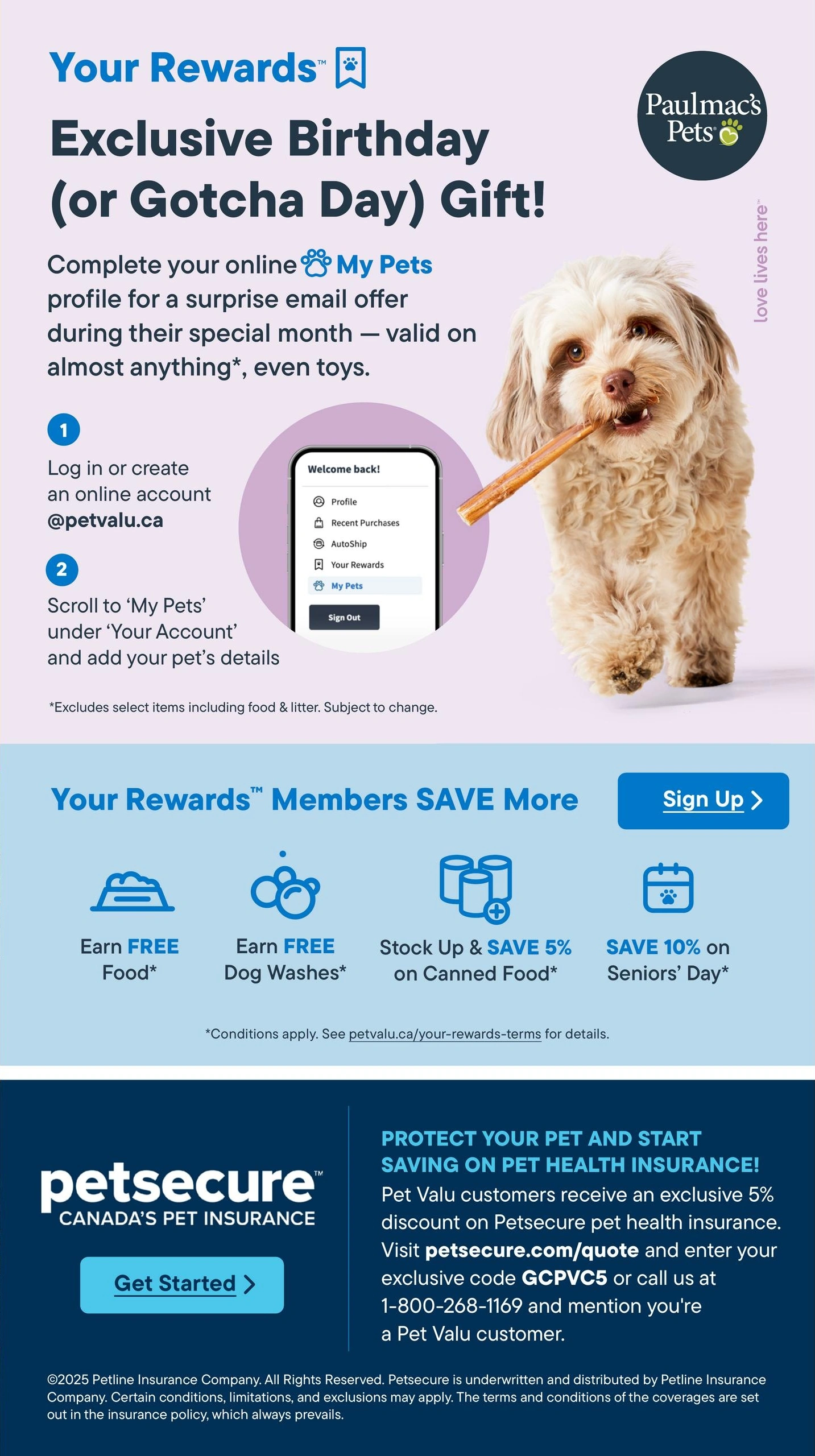 Paulmac's Pets flyer page 19