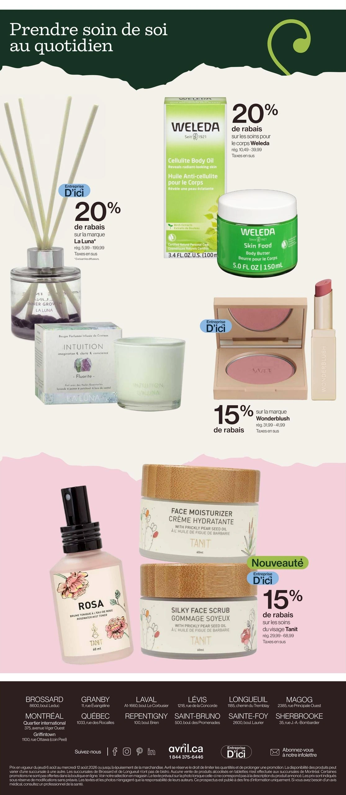Avril Supermarché Santé flyer page 13