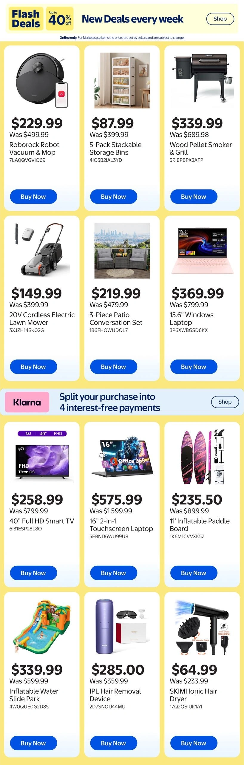 Walmart flyer page 27
