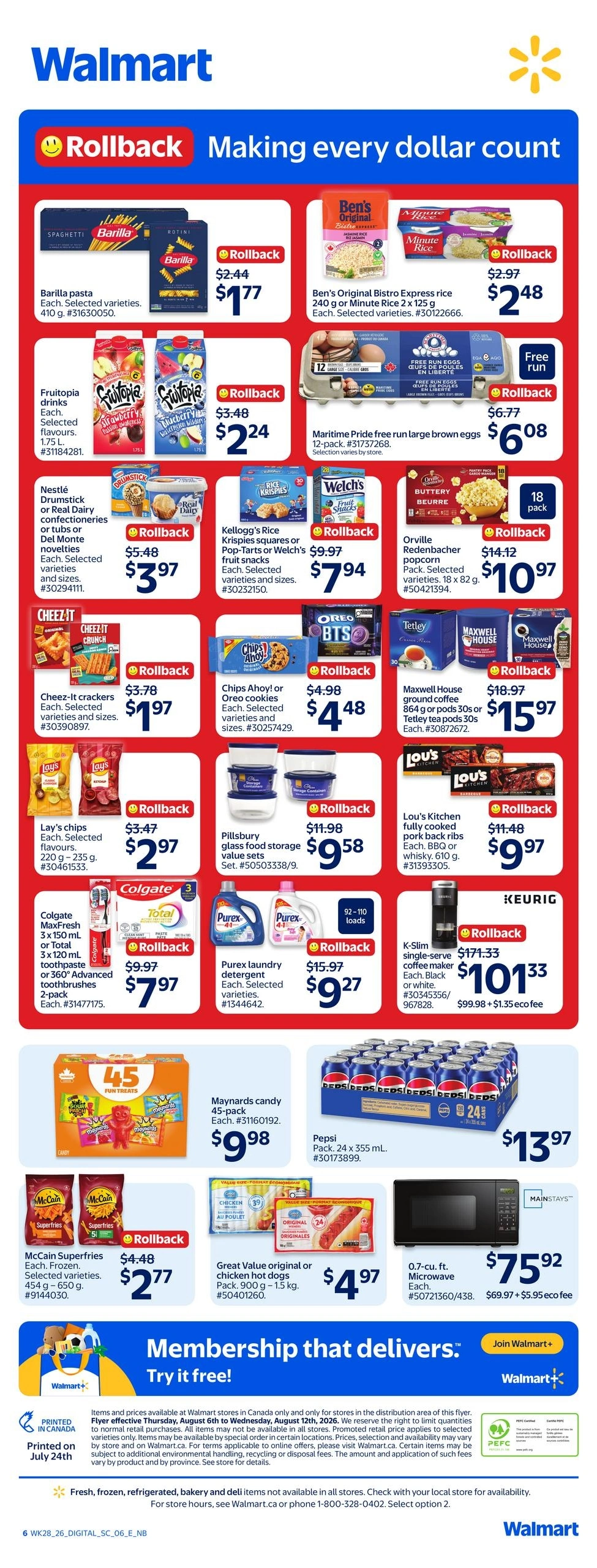Walmart flyer page 2