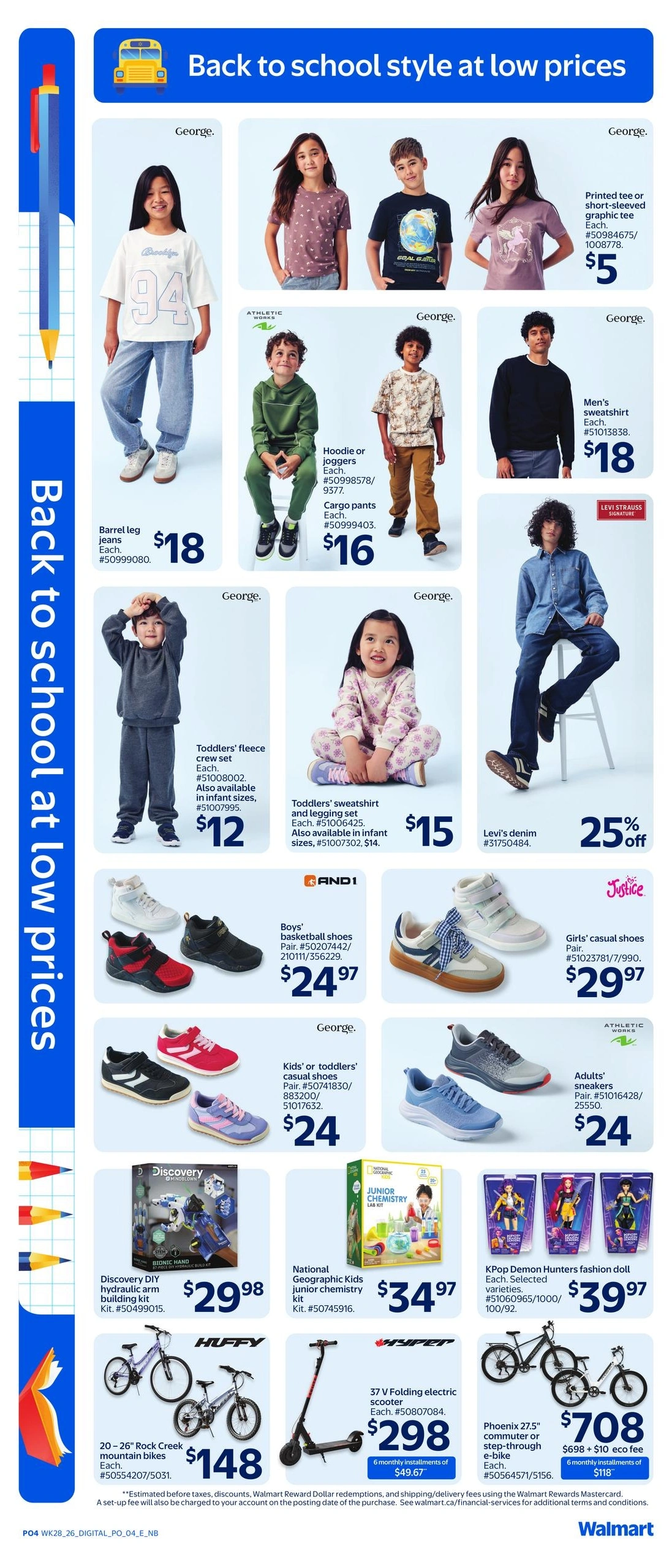 Walmart flyer page 9