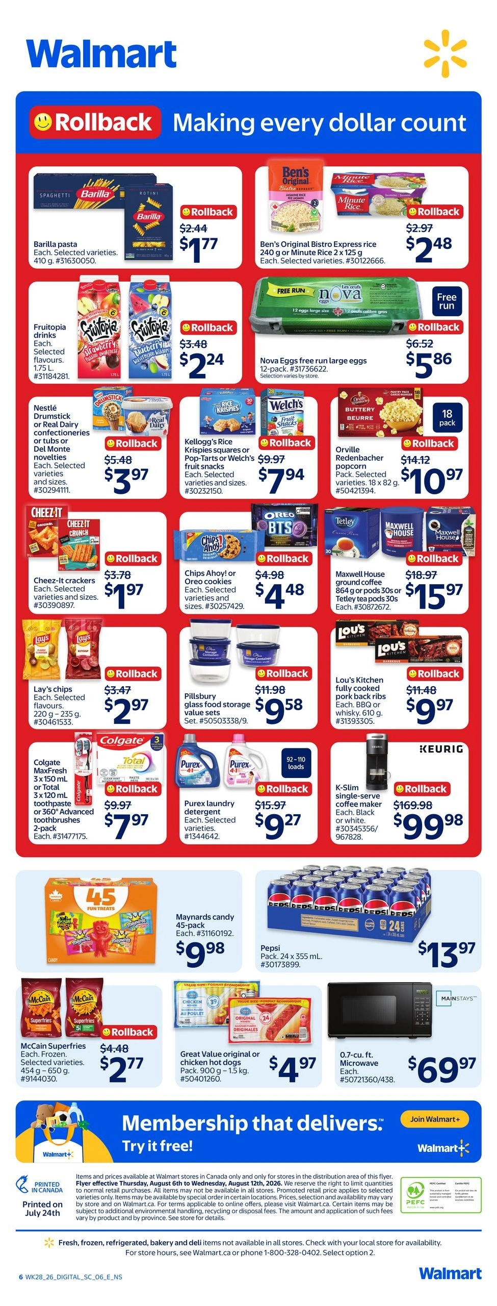 Walmart flyer page 2