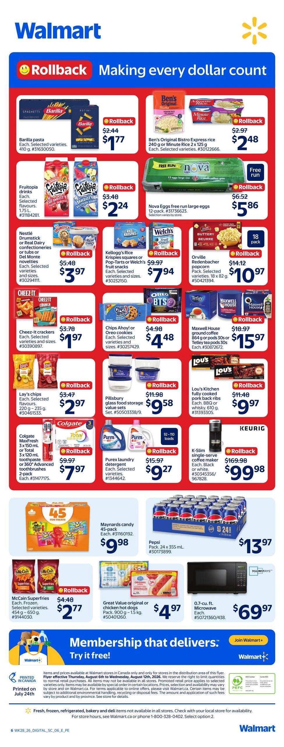 Walmart flyer page 2