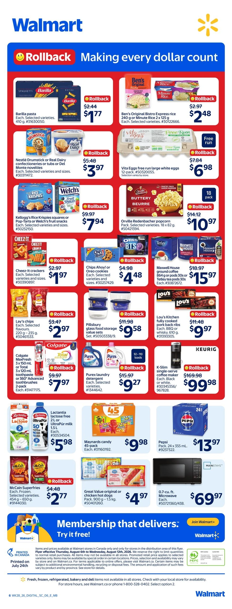 Walmart flyer page 2