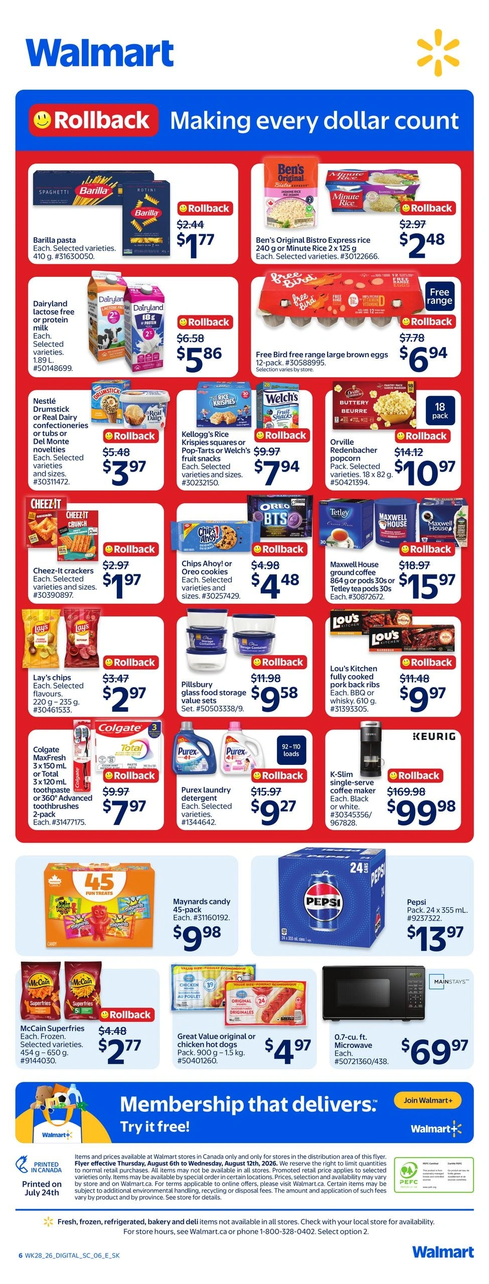 Walmart flyer page 2