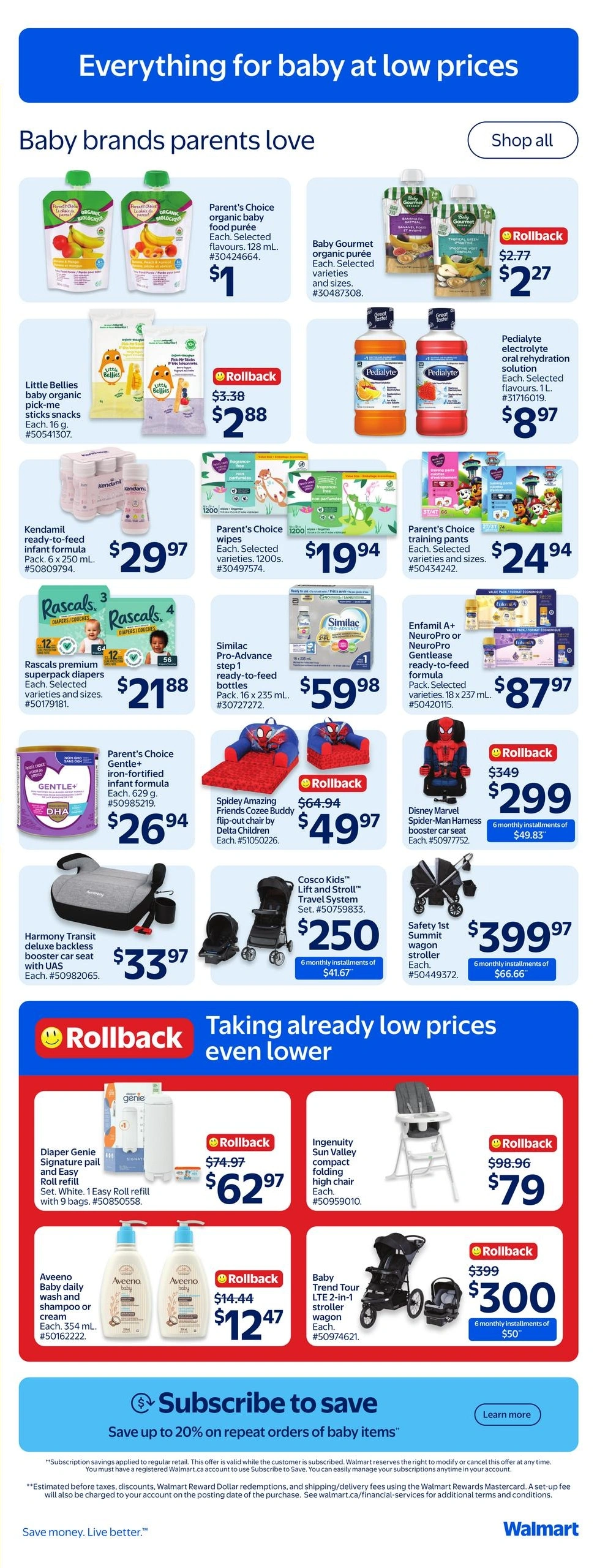 Walmart flyer page 28