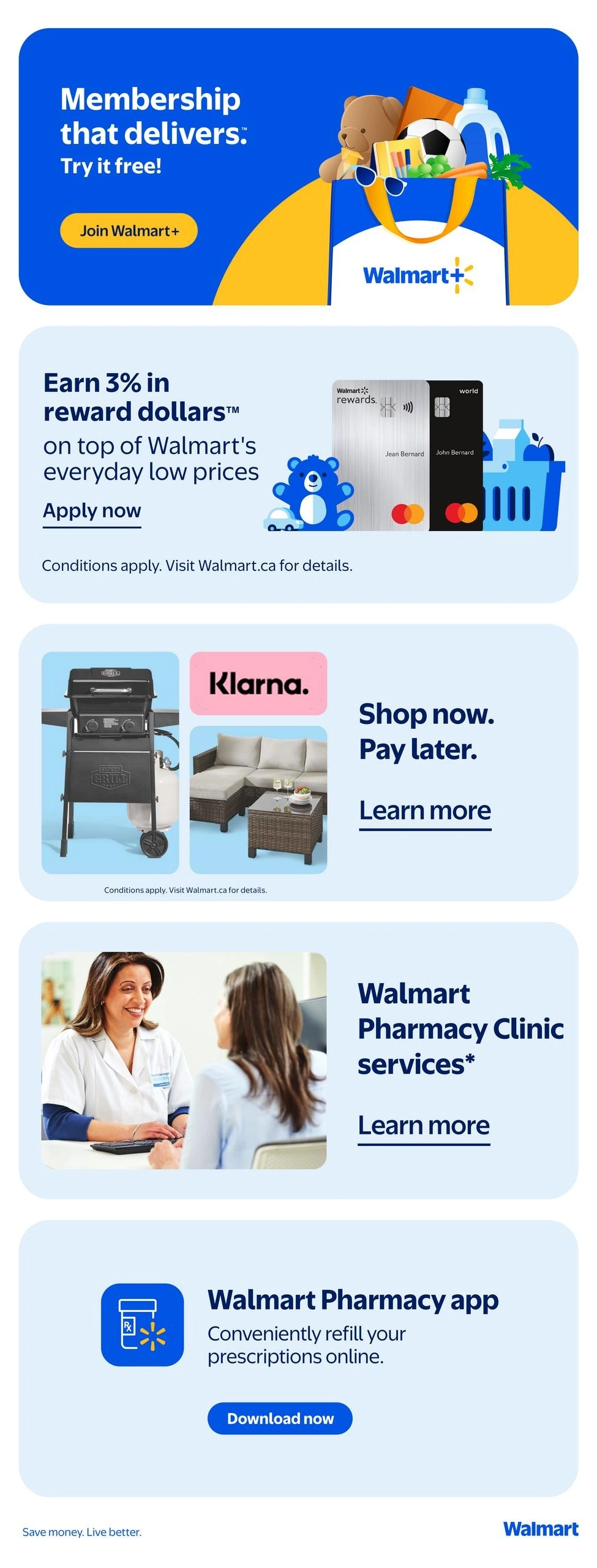 Walmart flyer page 32