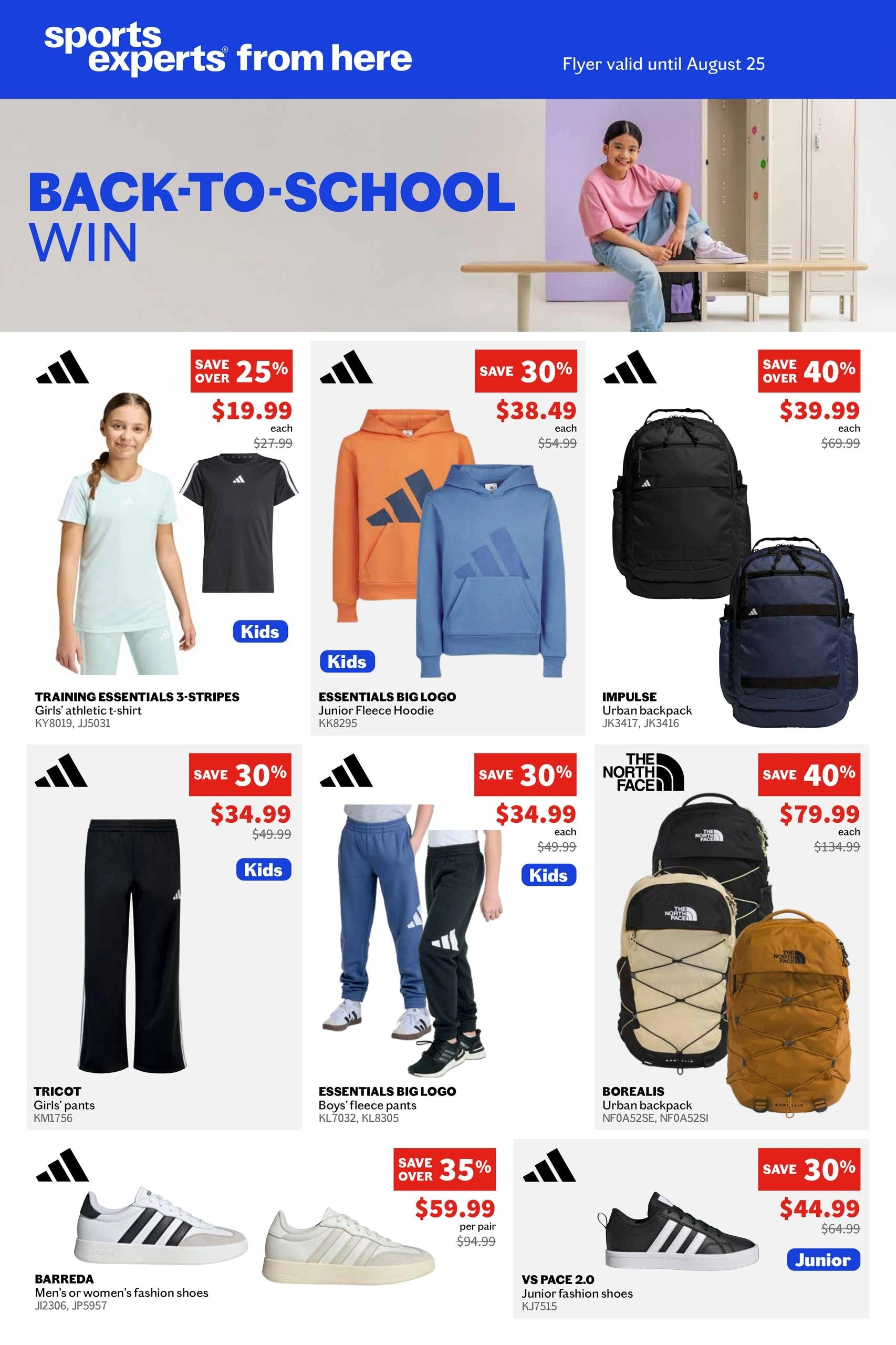 Sports Experts flyer page 1