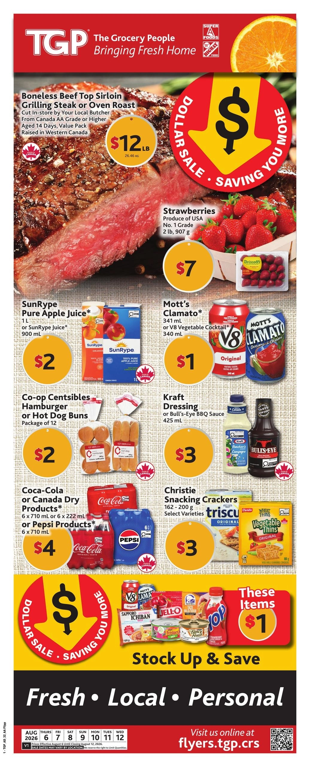 The Grocery People - TGP flyer page 1