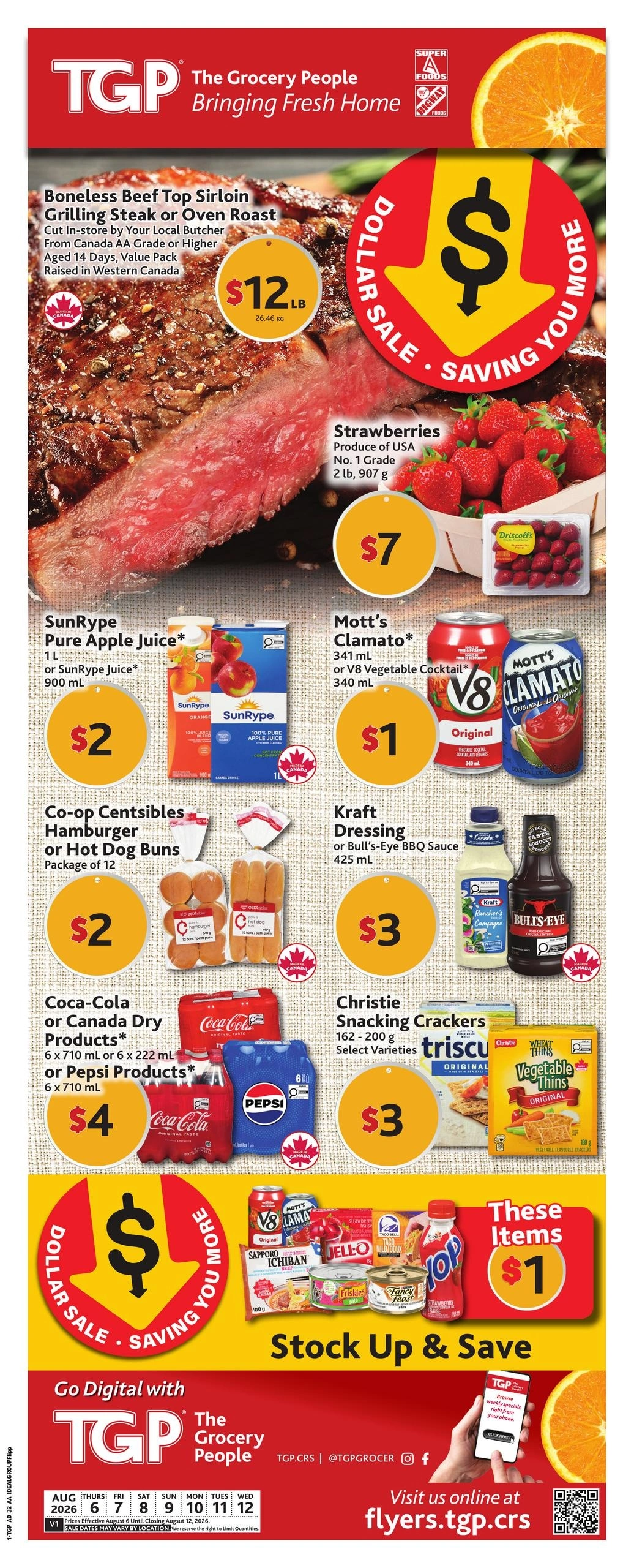 The Grocery People - TGP flyer page 1