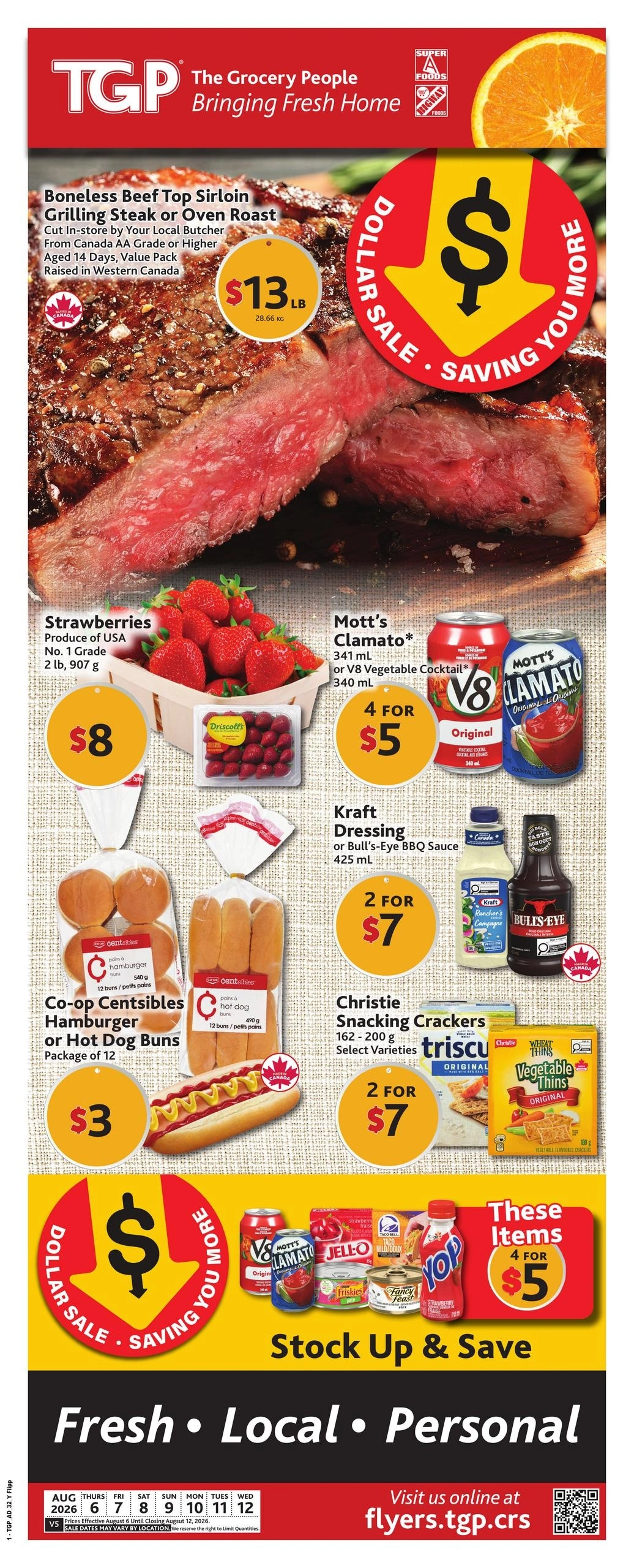 The Grocery People - TGP flyer page 1