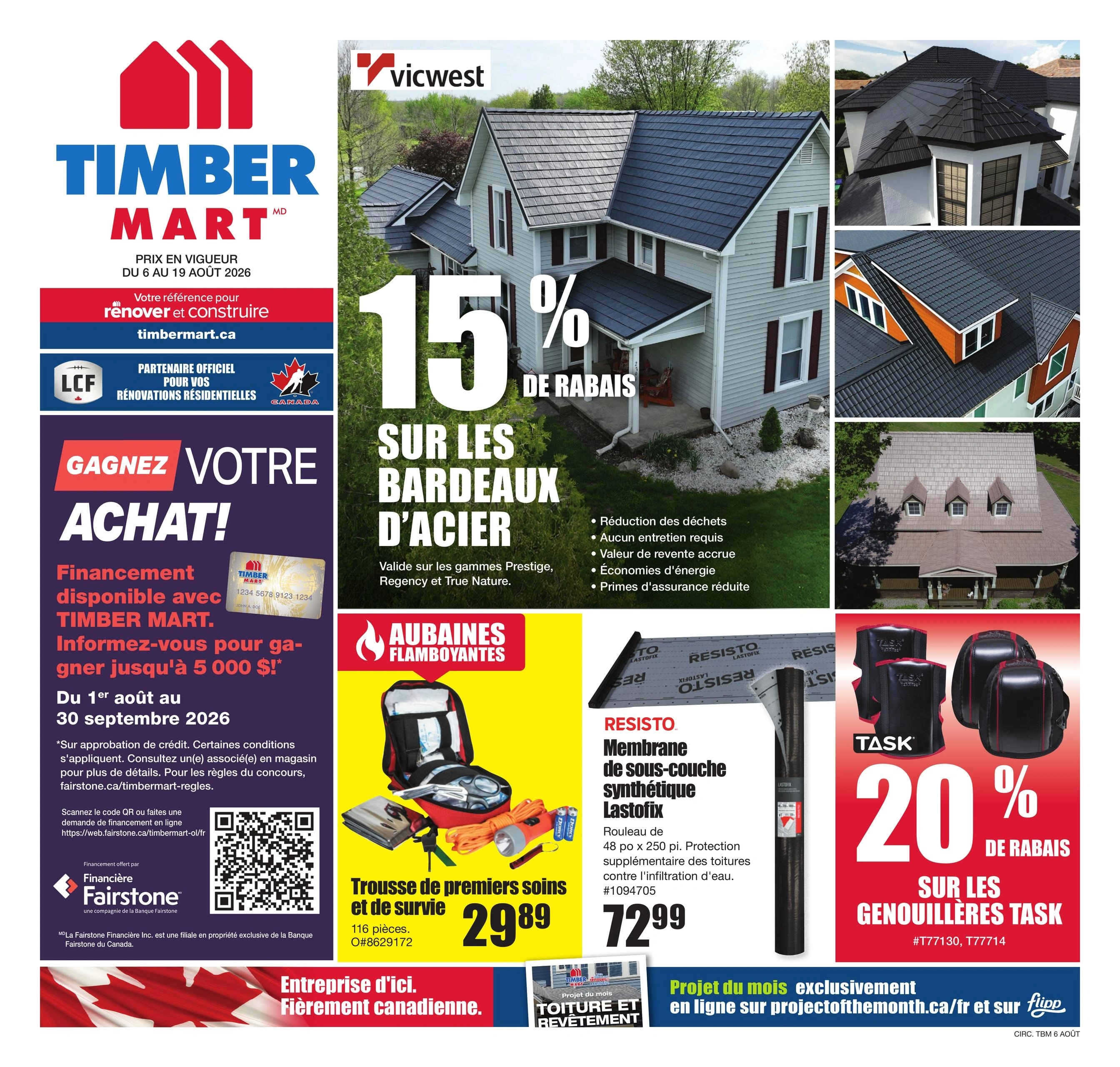 Timber Mart flyer page 1