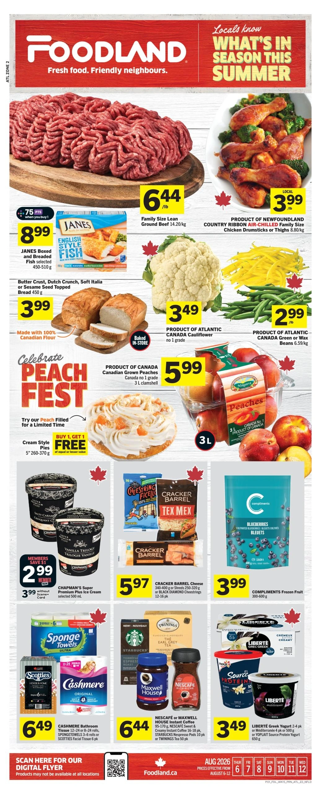 Foodland flyer page 1