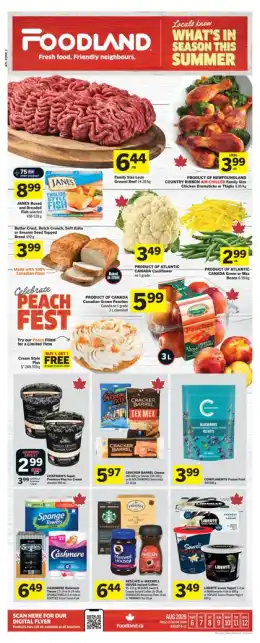 Foodland Weekly eFlyer 08/06 - 08/12