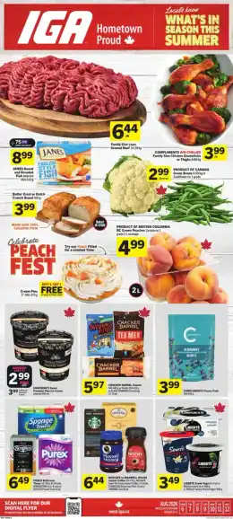 IGA Weekly eFlyer 08/06 - 08/12