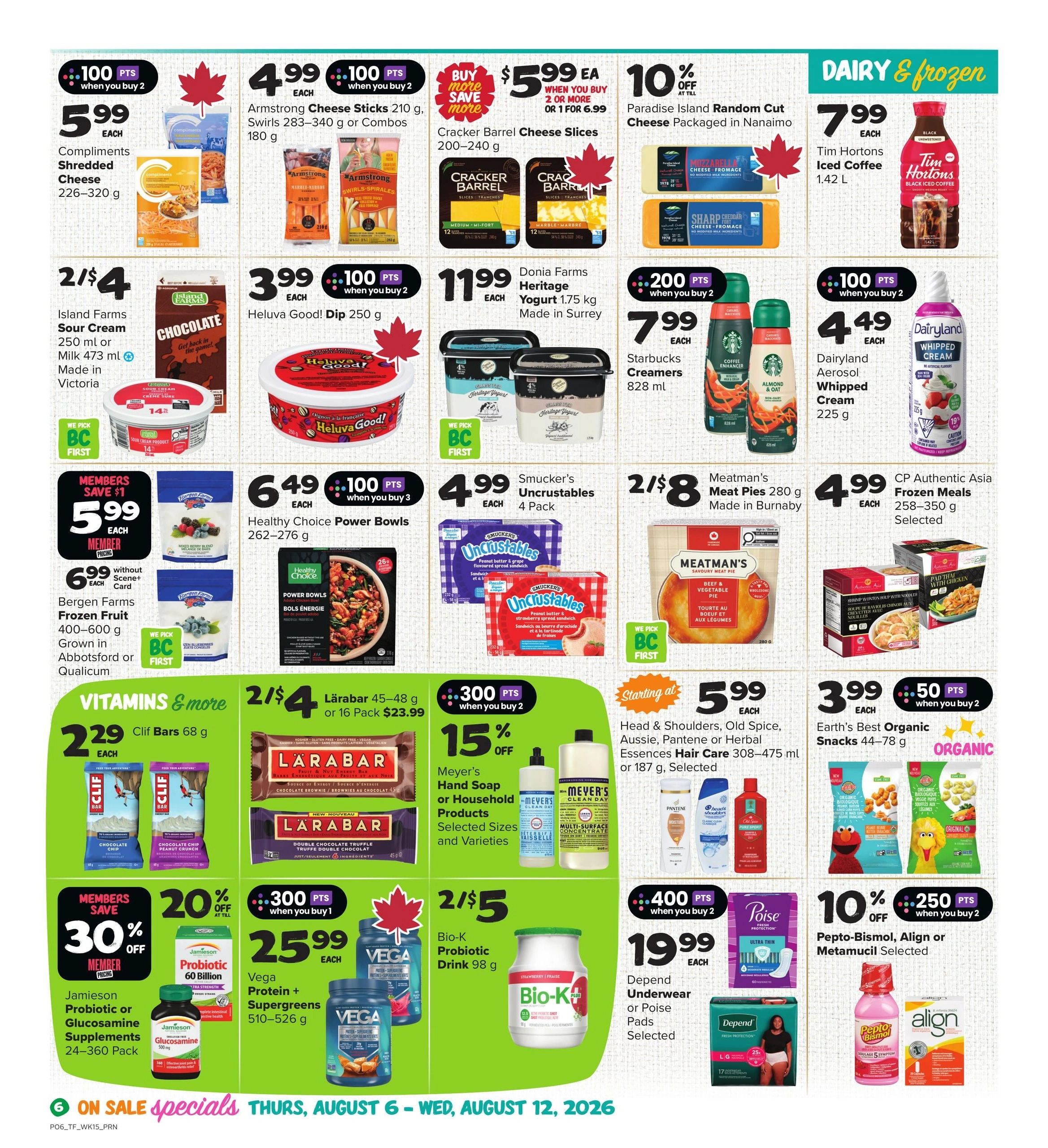 Thrifty Foods flyer page 8