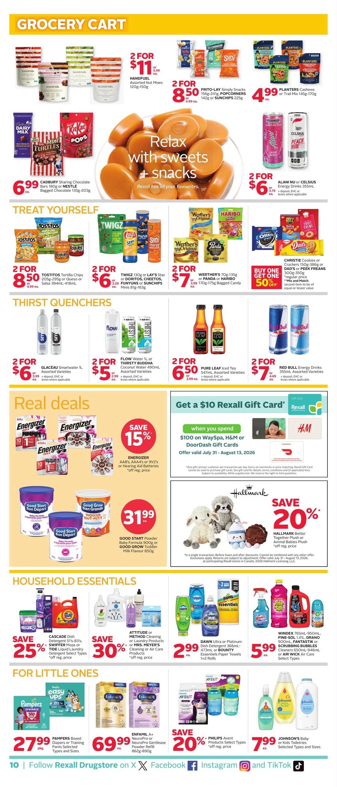 Rexall flyer page 19