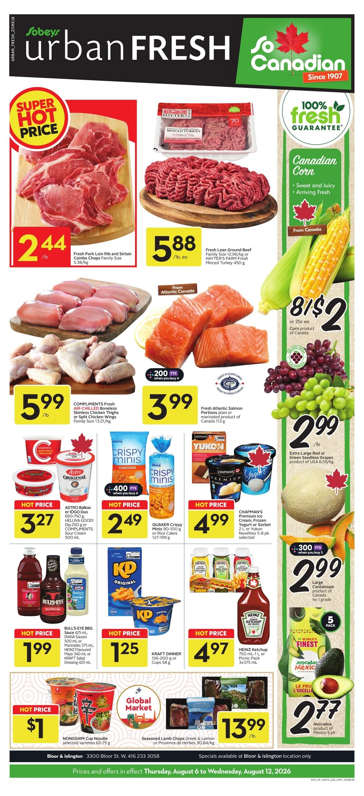 Sobeys flyer page 1