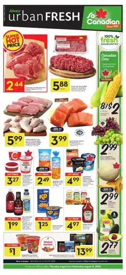 Sobeys Weekly eFlyer 8/06 - 8/12