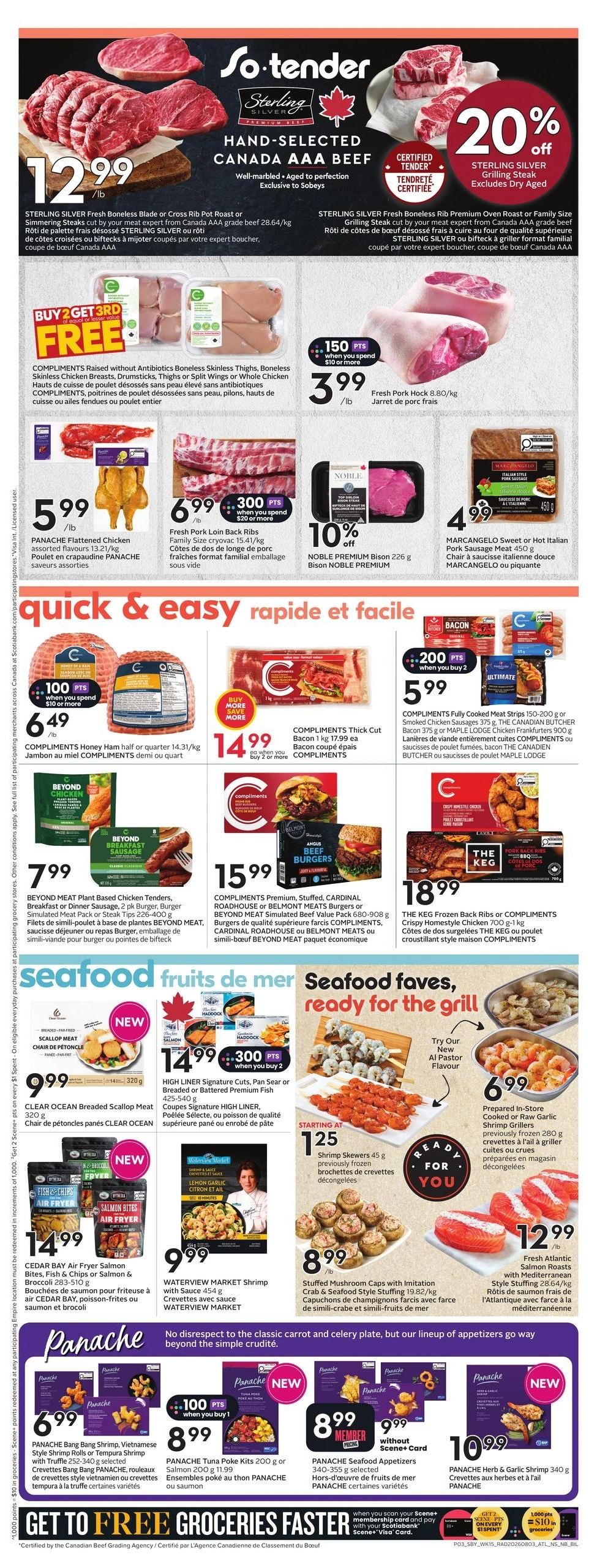 Sobeys flyer page 4
