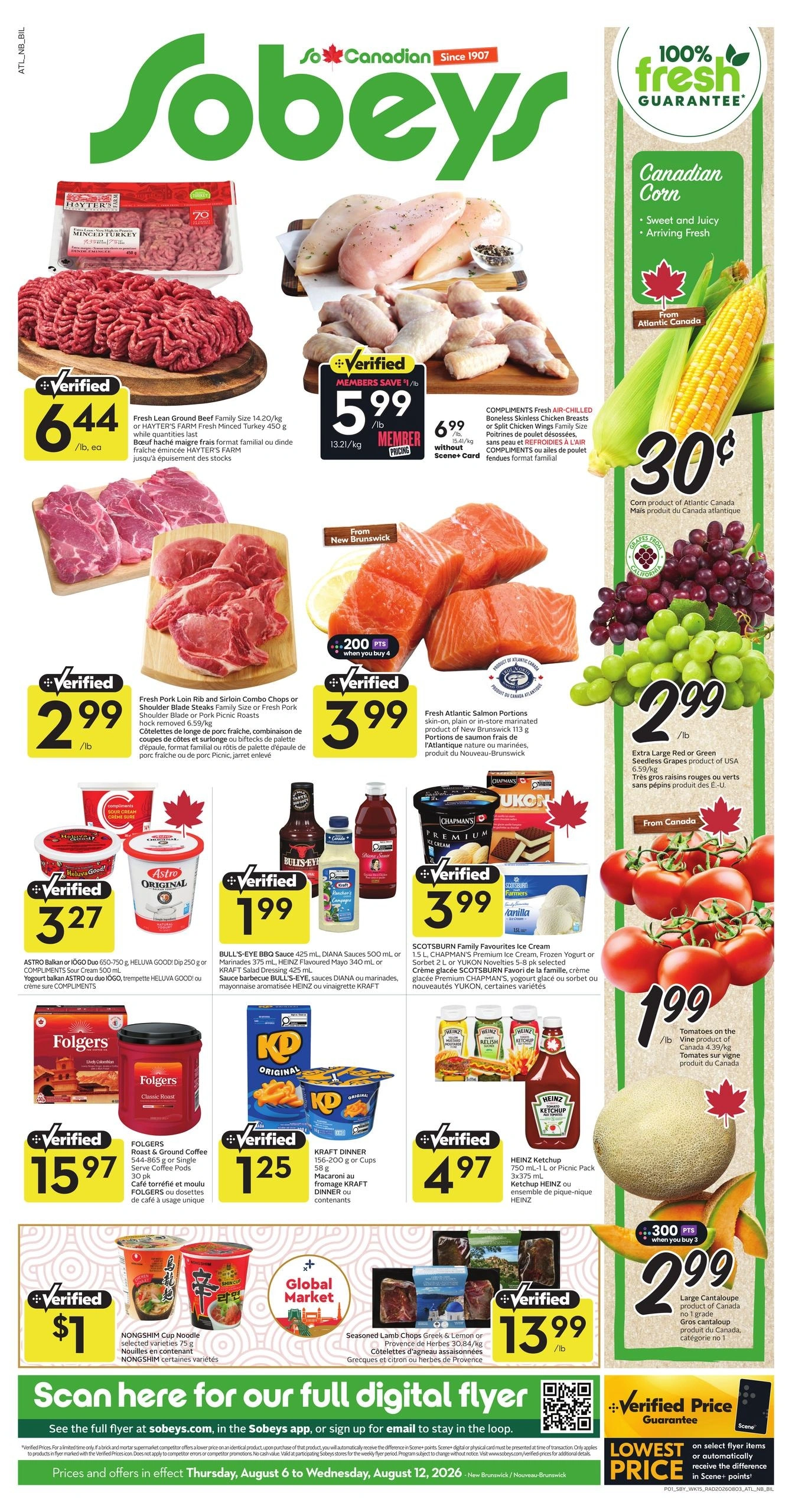 Sobeys flyer page 1