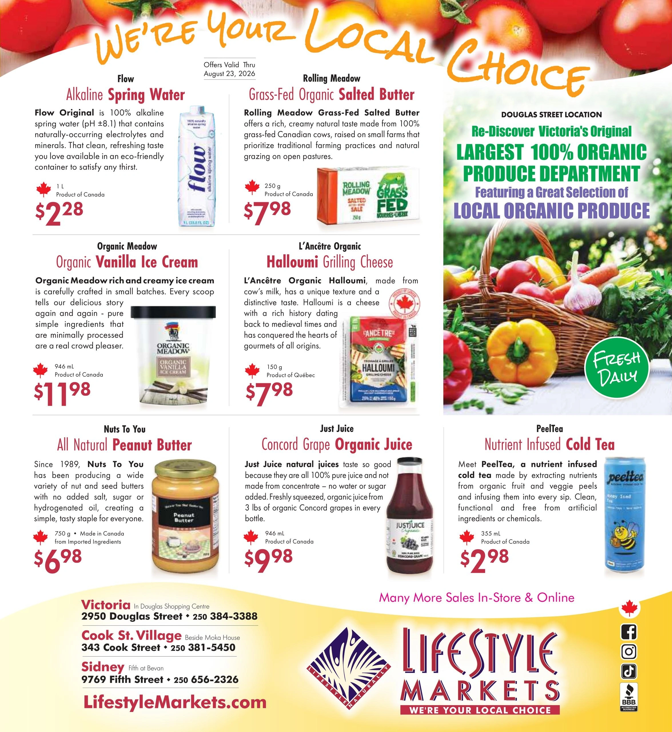 Lifestyle Markets flyer page 2
