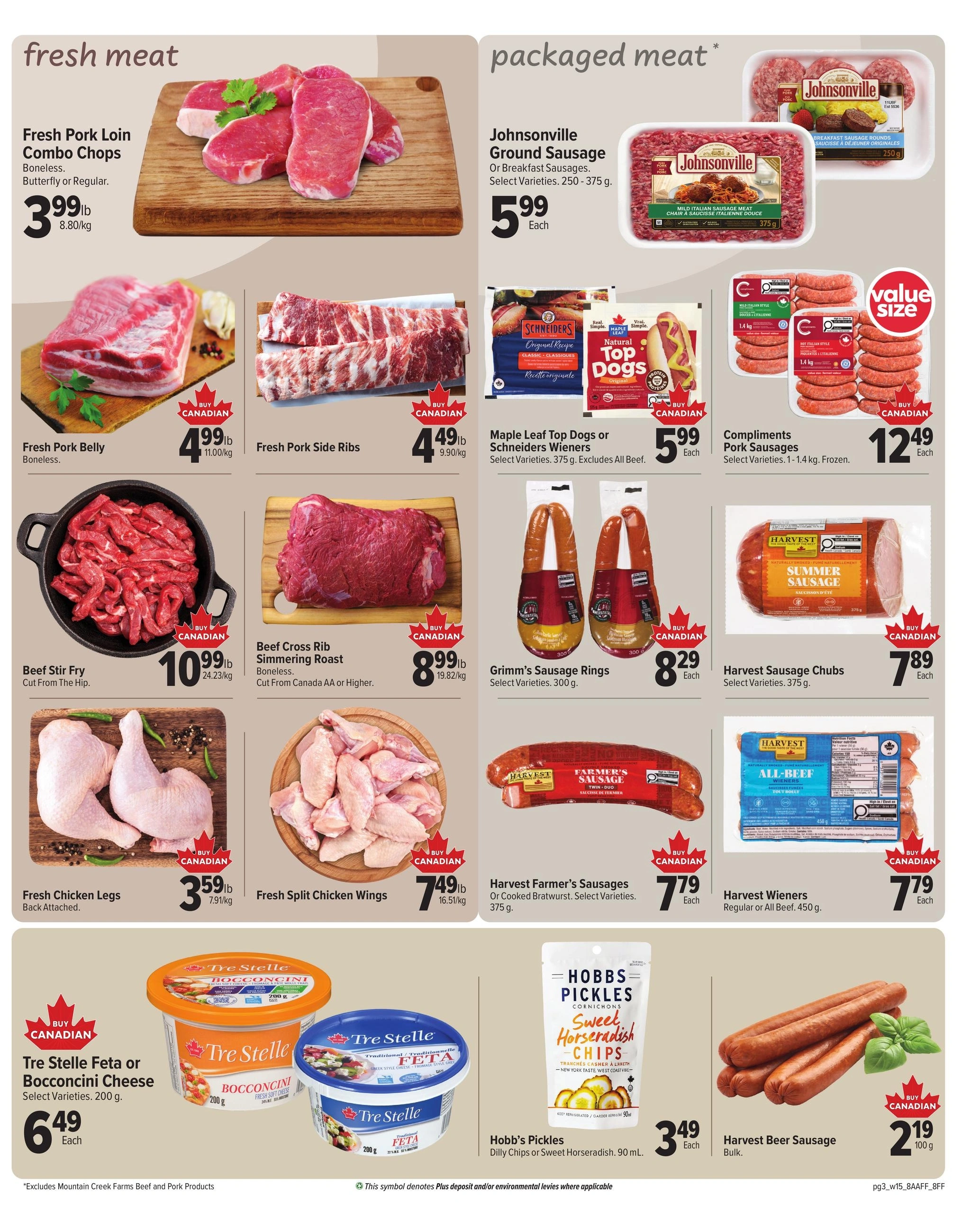 Family Foods flyer page 3