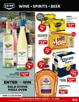 Co-op Liquor Wine Spirits Beer