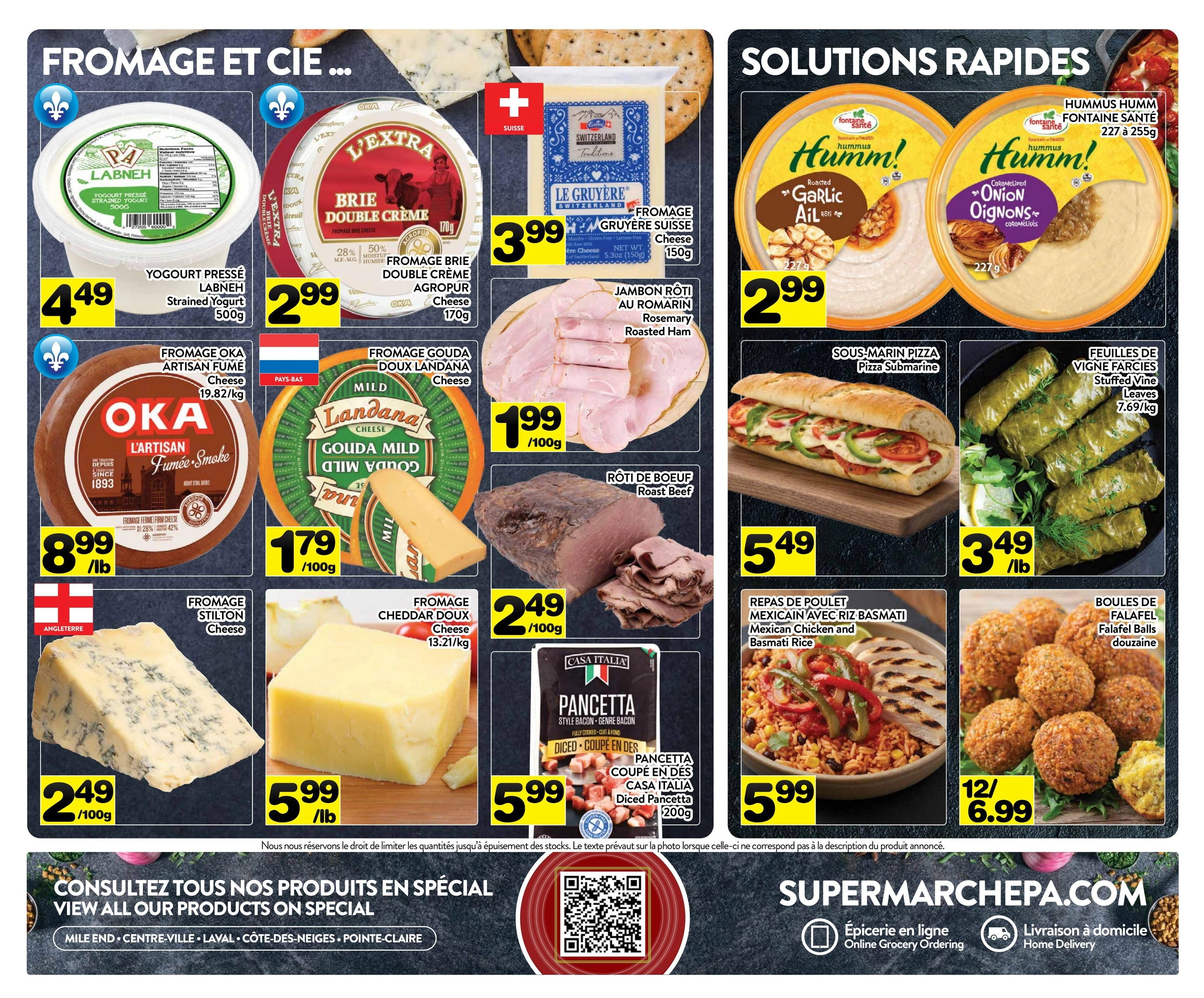 Supermarche PA flyer page 6