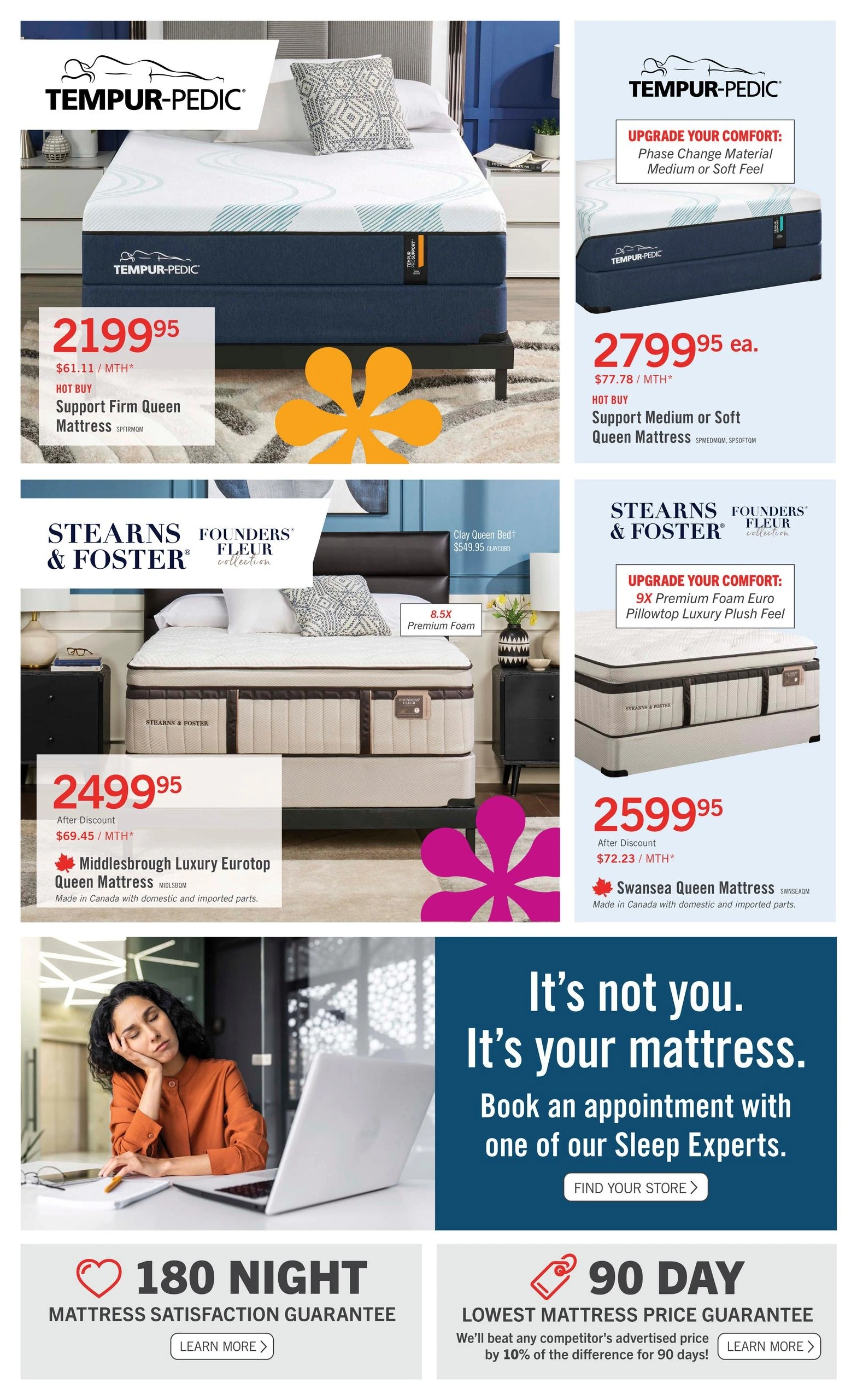 The Brick Mattress Store flyer page 3