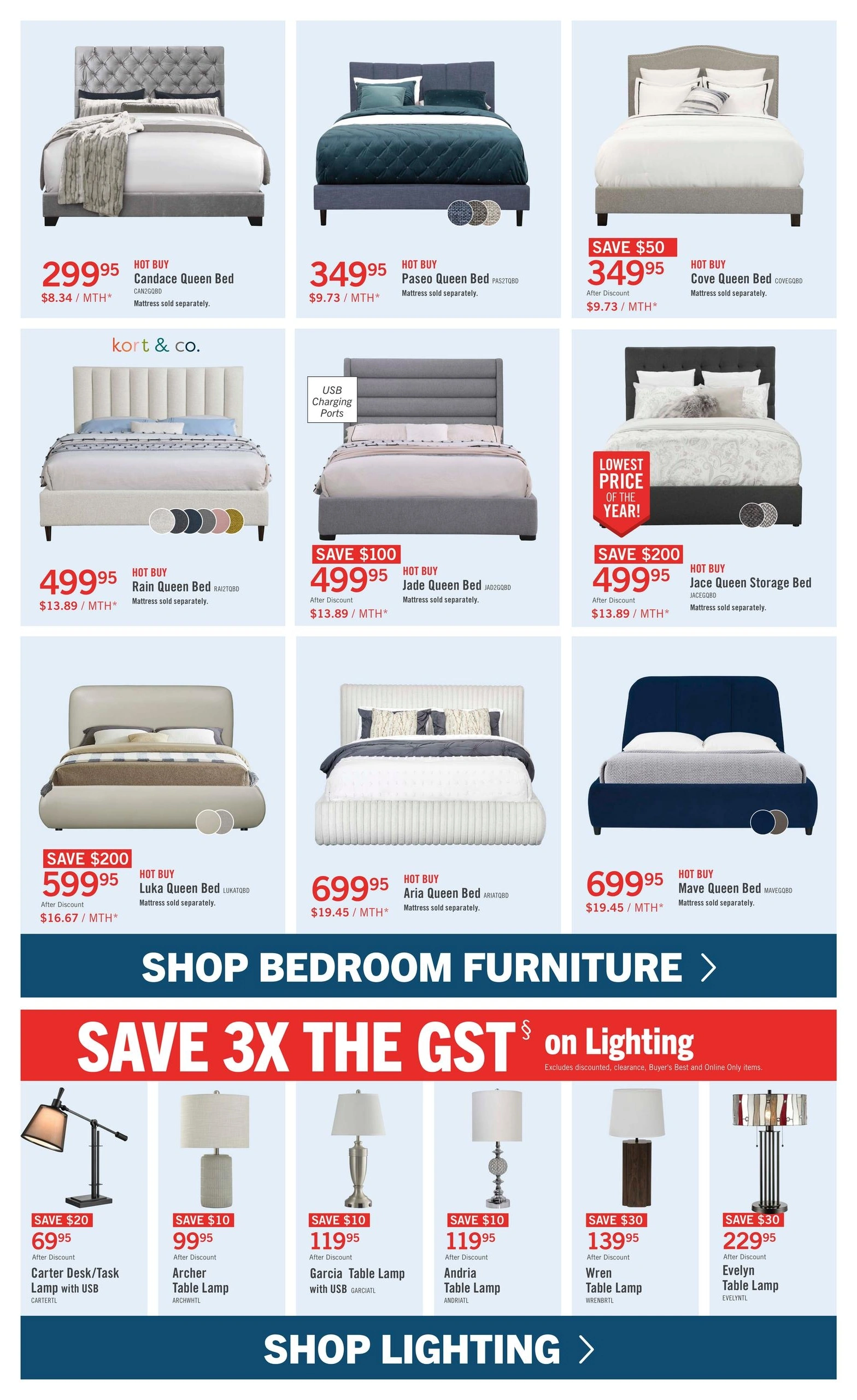 The Brick Mattress Store flyer page 8