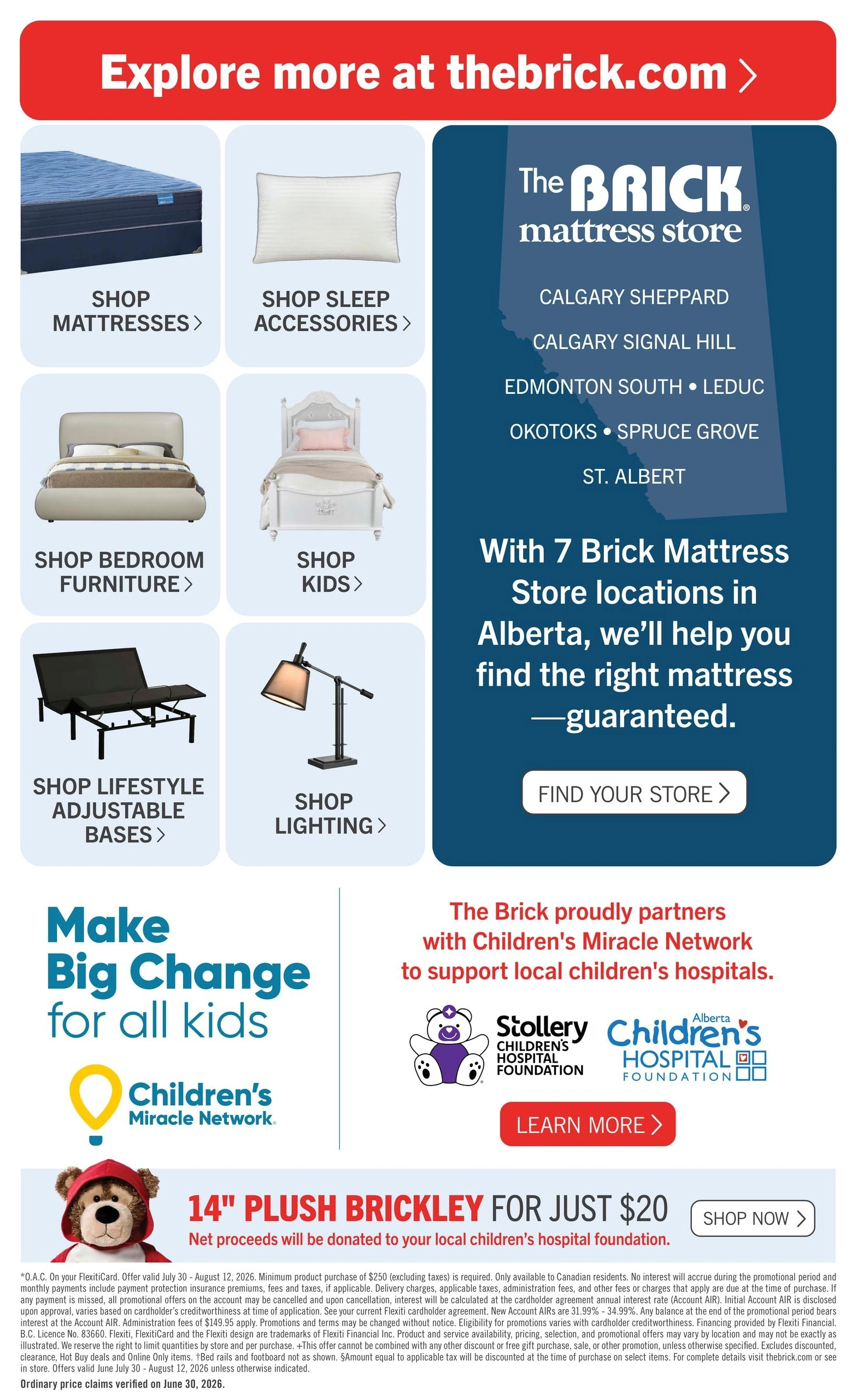 The Brick Mattress Store flyer page 9