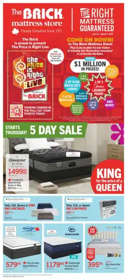 The Brick Mattress Store The RIGHT Mattress Guaranteed
