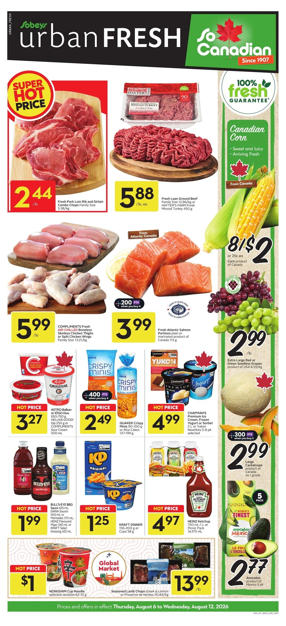 Sobeys flyer page 1