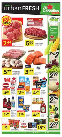Sobeys Weekly eFlyer 08/06 - 08/12