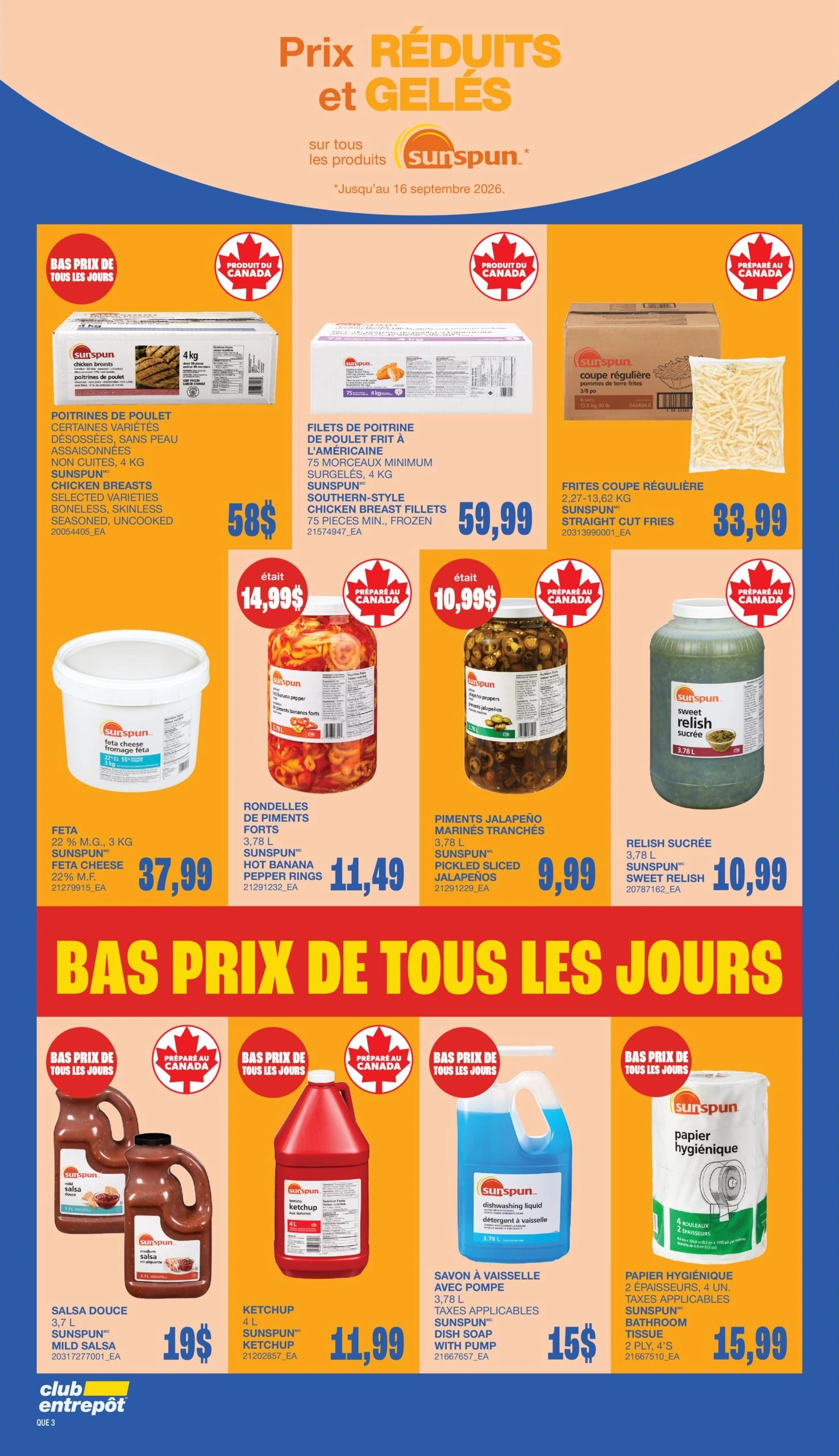Wholesale Club and Club Entrepôt flyer page 6