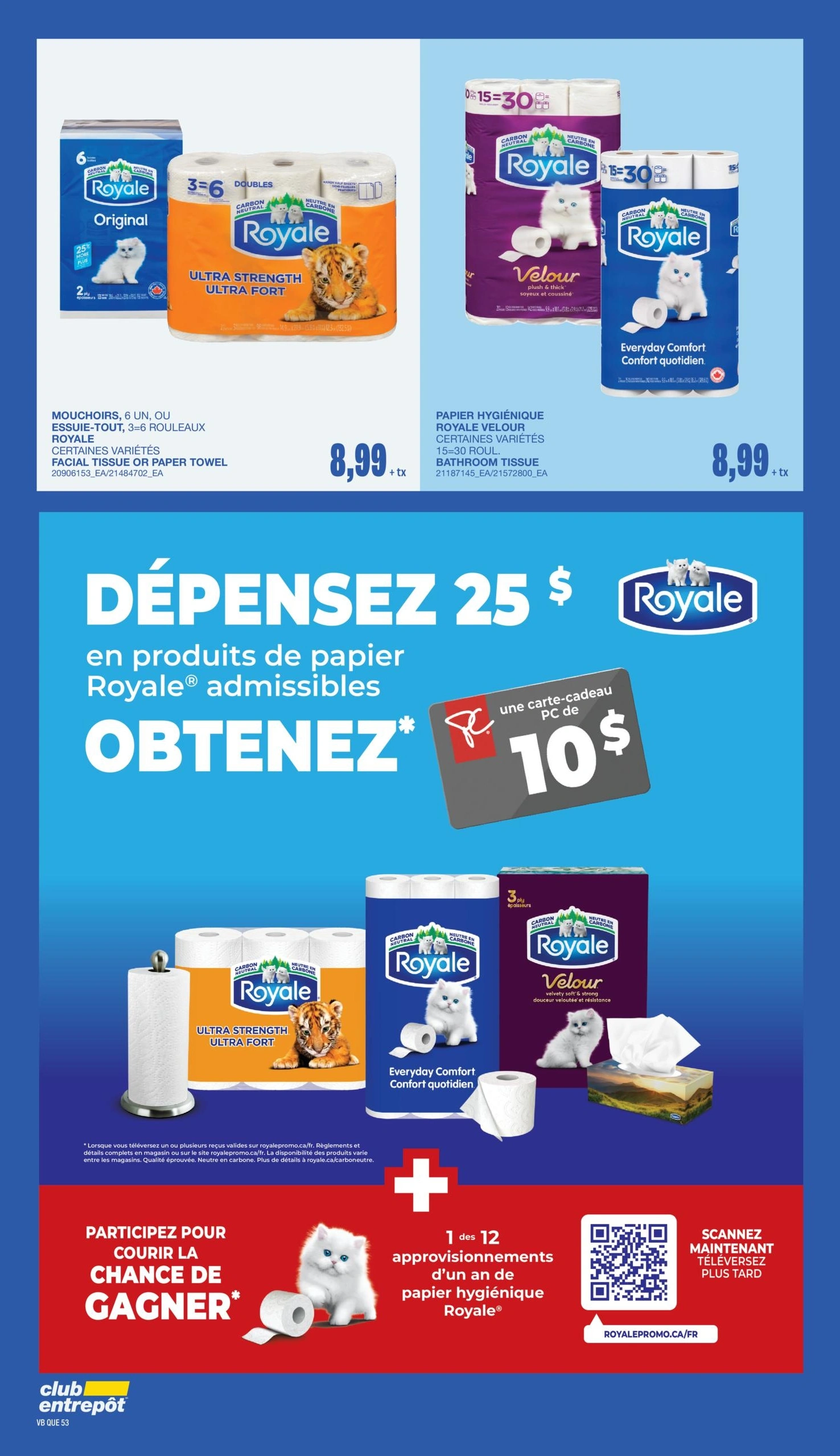 Wholesale Club and Club Entrepôt flyer page 60