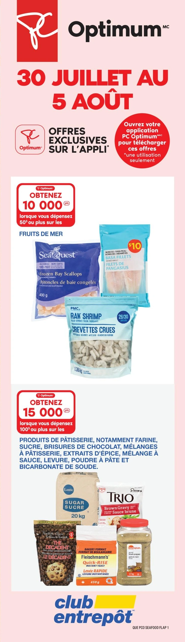 Wholesale Club and Club Entrepôt flyer page 2
