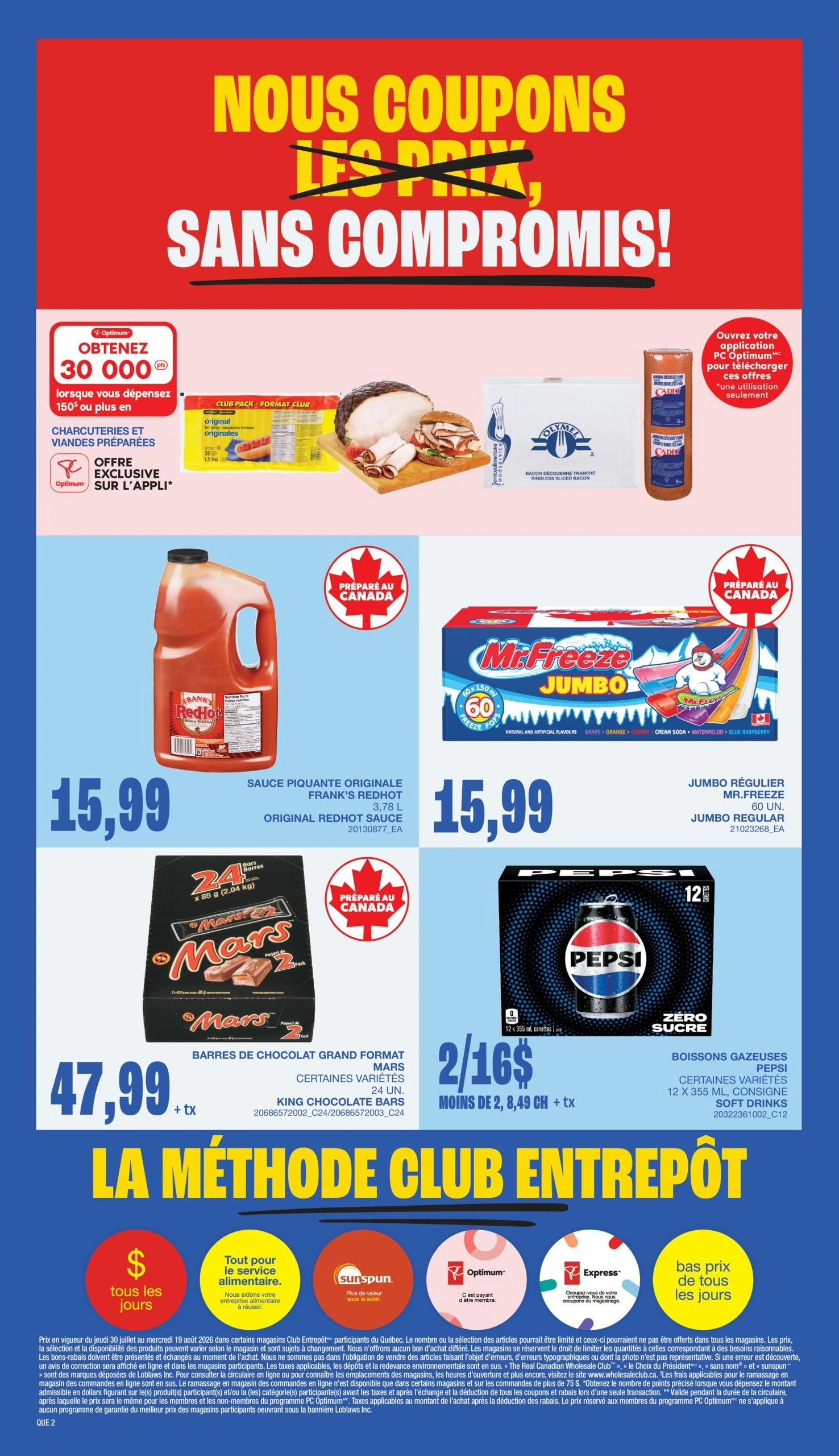 Wholesale Club and Club Entrepôt flyer page 5