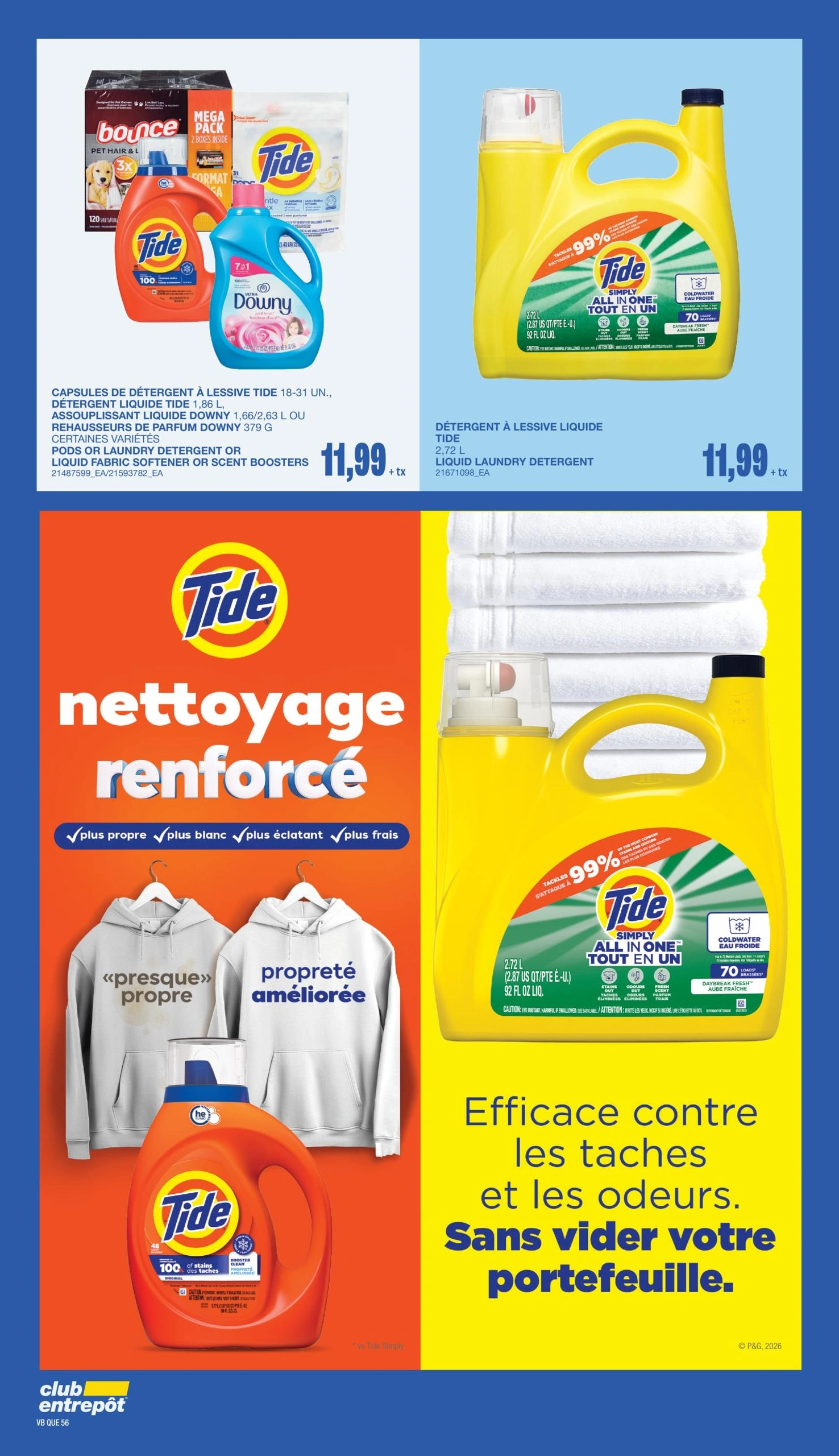 Wholesale Club and Club Entrepôt flyer page 63