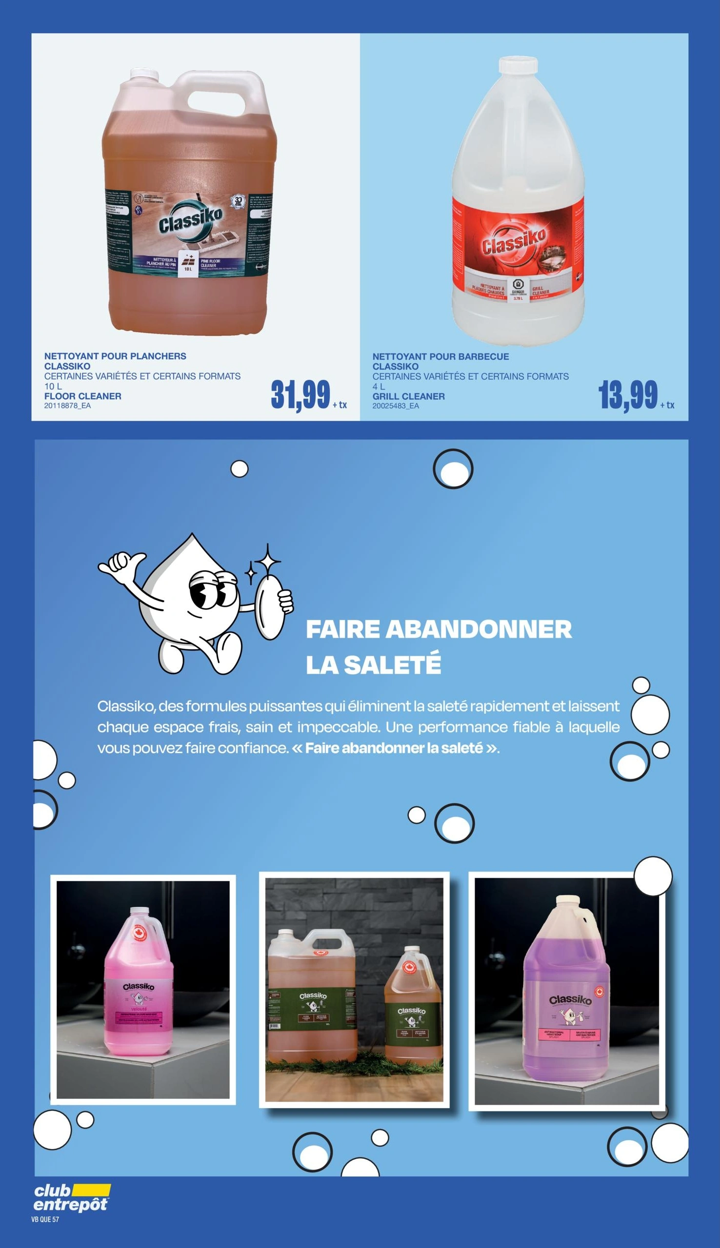 Wholesale Club and Club Entrepôt flyer page 64