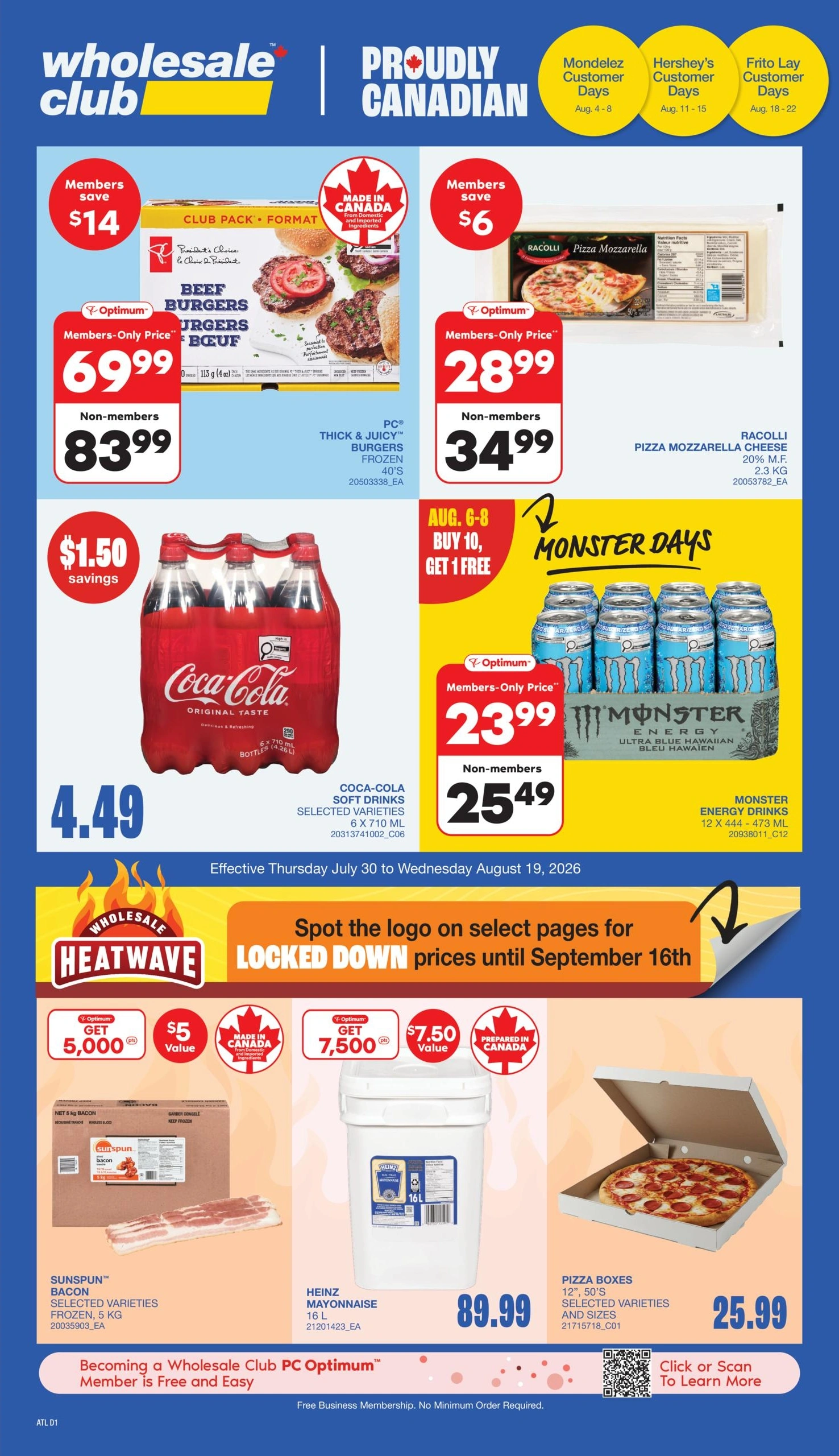 Wholesale Club and Club Entrepôt flyer page 4