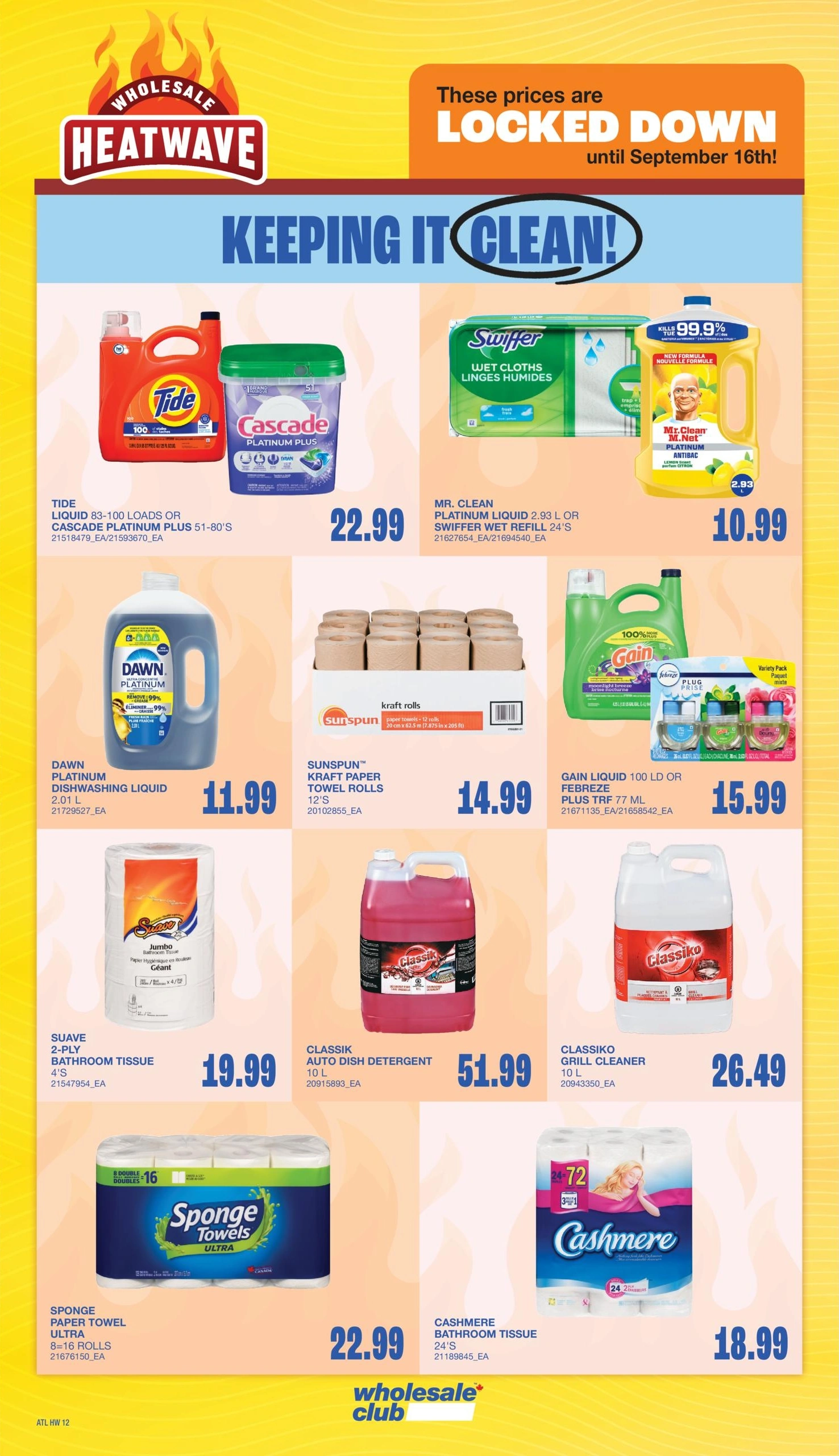 Wholesale Club and Club Entrepôt flyer page 15
