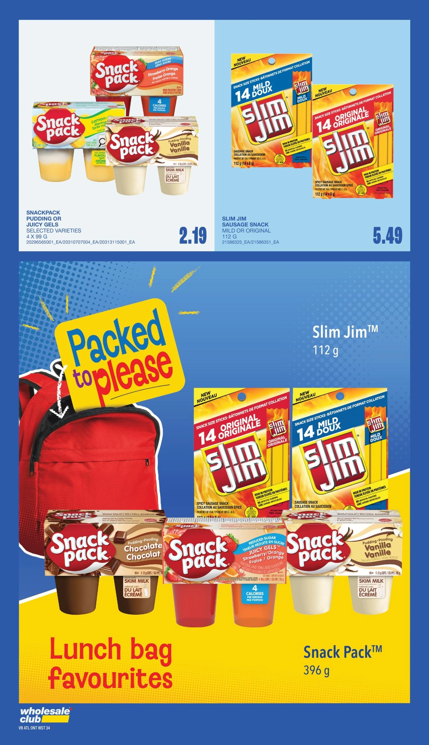 Wholesale Club and Club Entrepôt flyer page 42