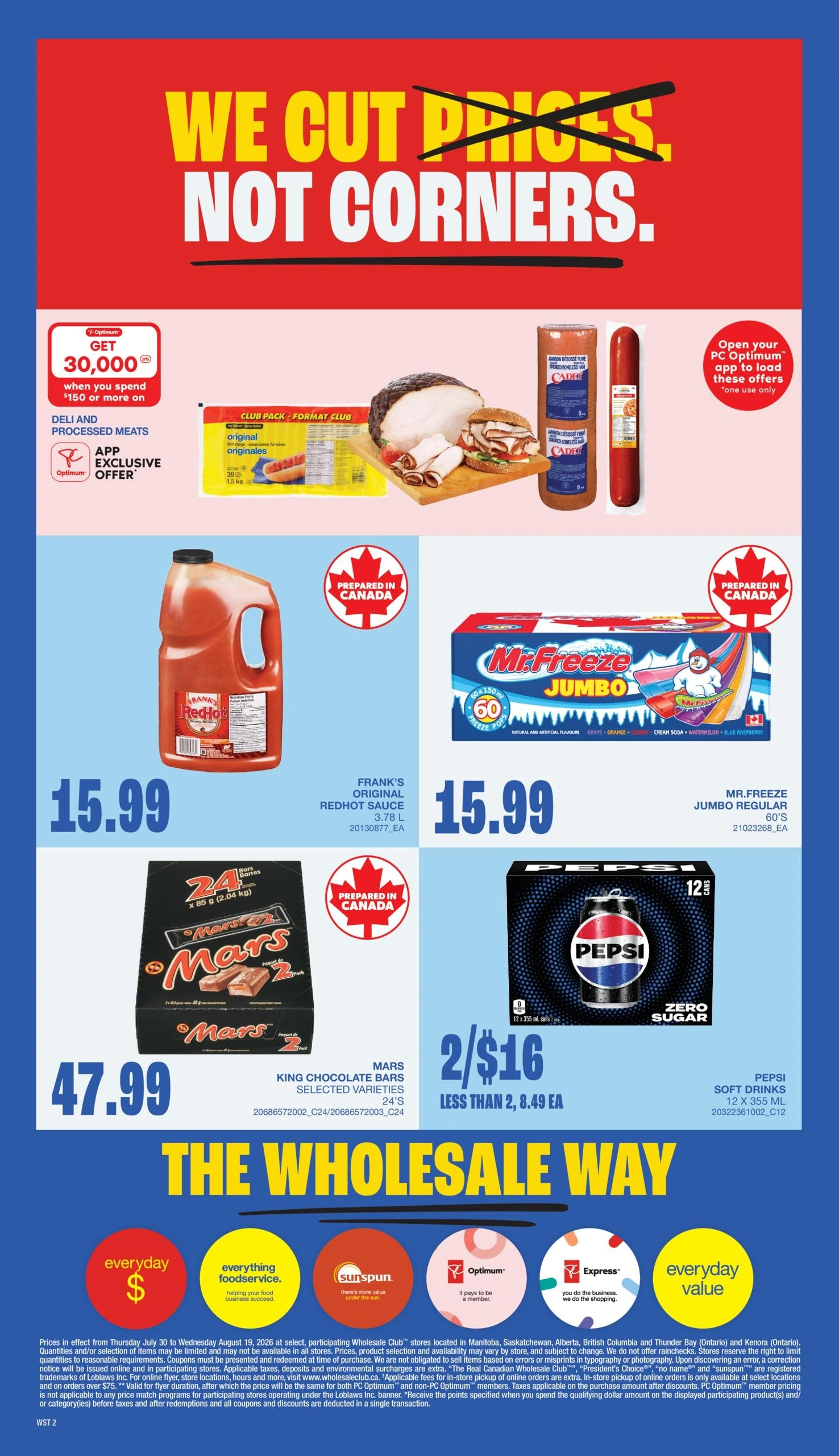 Wholesale Club and Club Entrepôt flyer page 6
