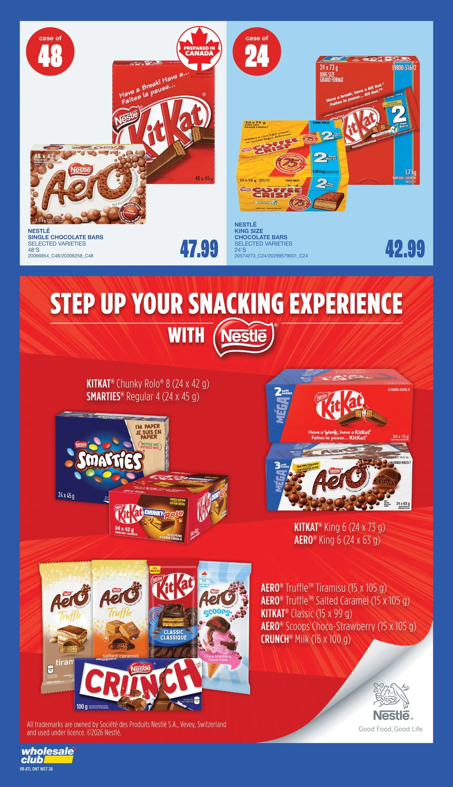 Wholesale Club and Club Entrepôt flyer page 49